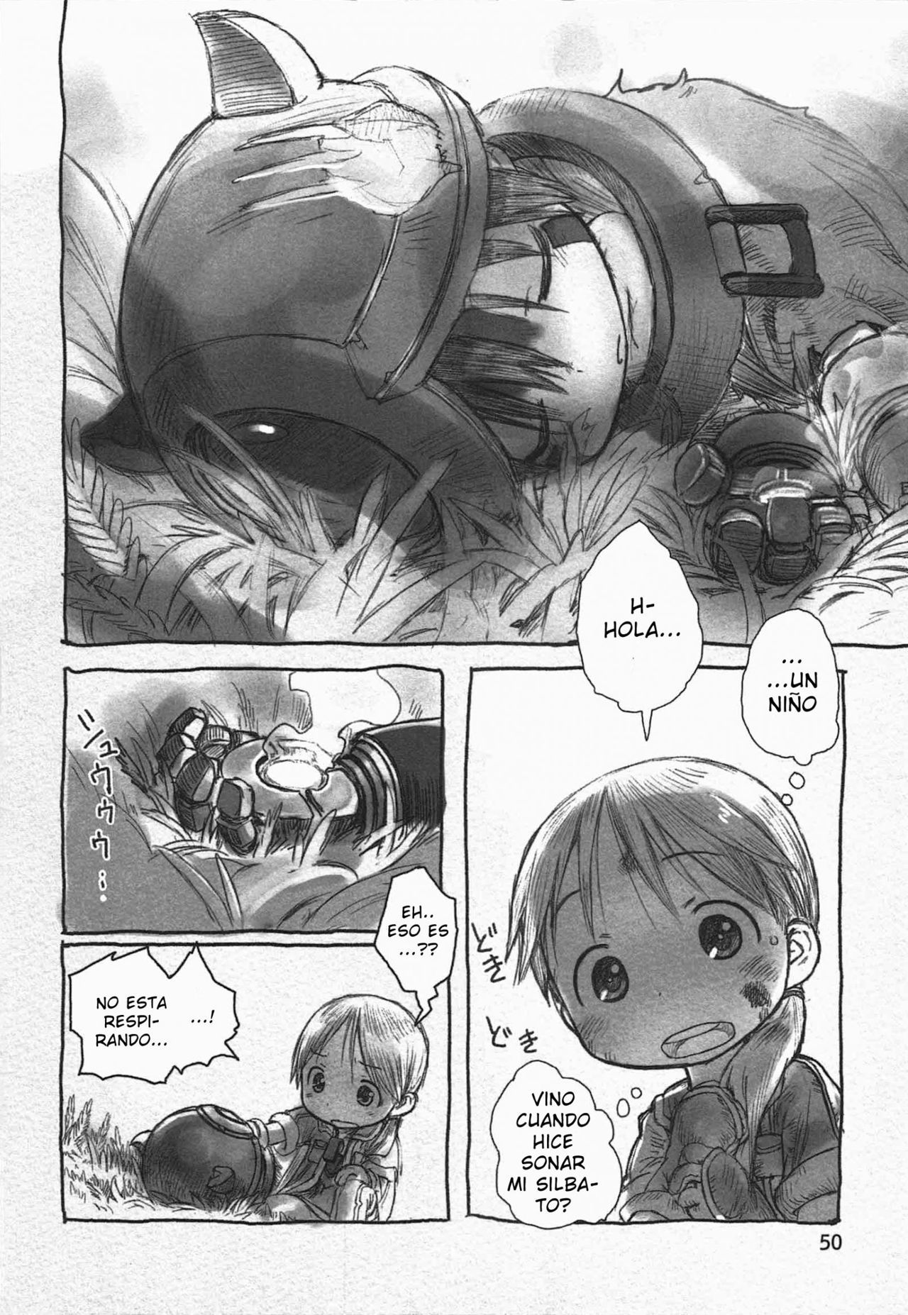 Made in Abyss Capitulo 2: EL Grupo de Excavación de la Casa del Arbol página 16