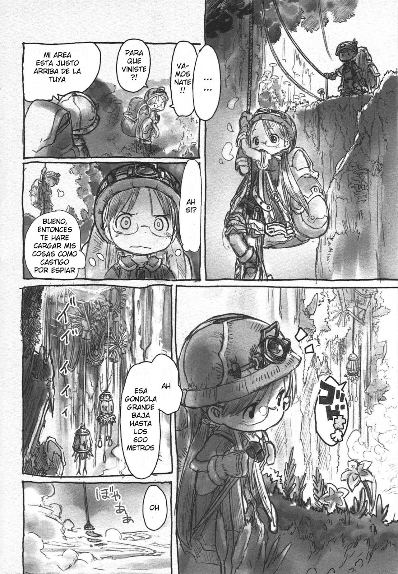Made in Abyss Capitulo 2: EL Grupo de Excavación de la Casa del Arbol página 2
