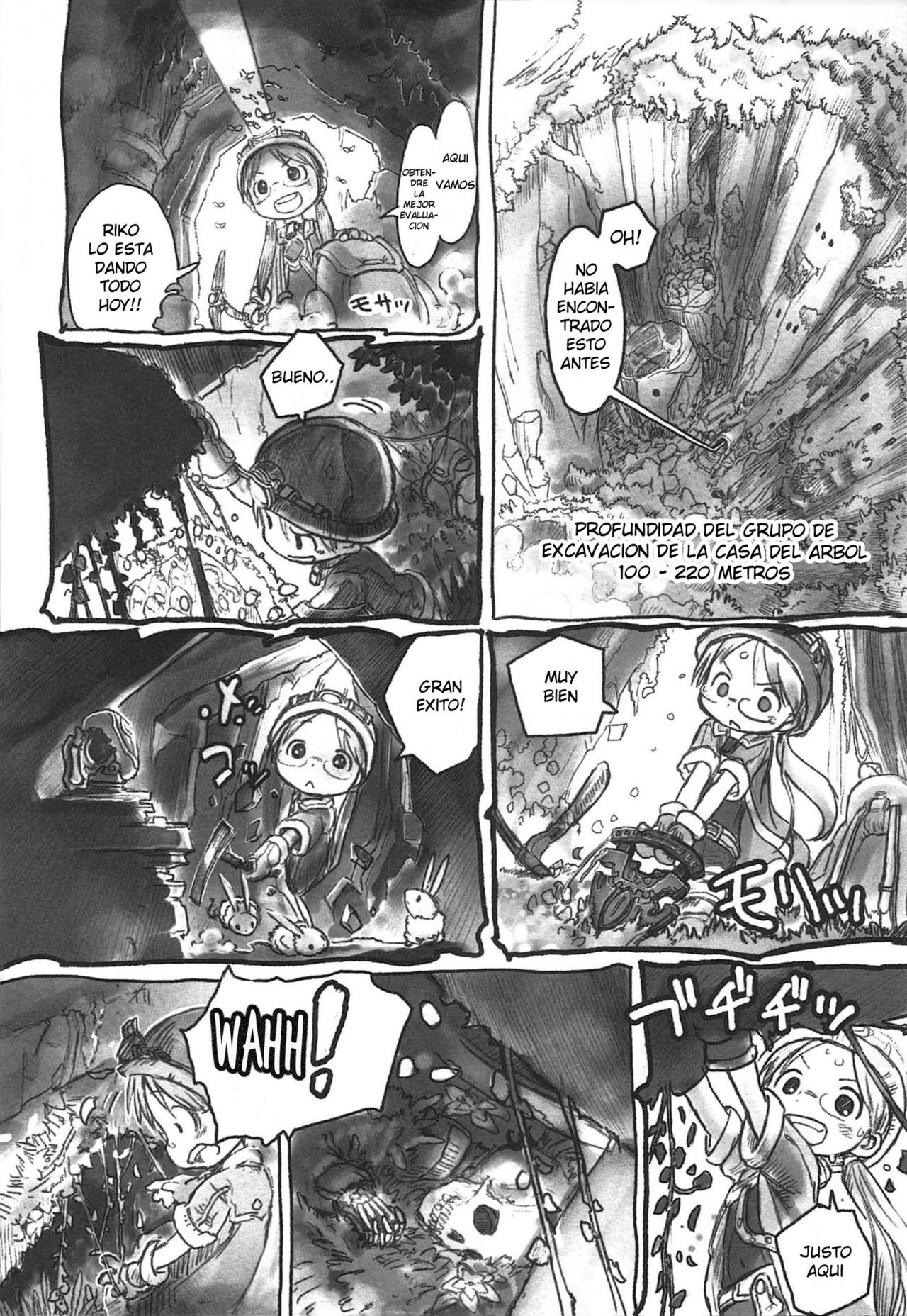 Made in Abyss Capitulo 2: EL Grupo de Excavación de la Casa del Arbol página 4