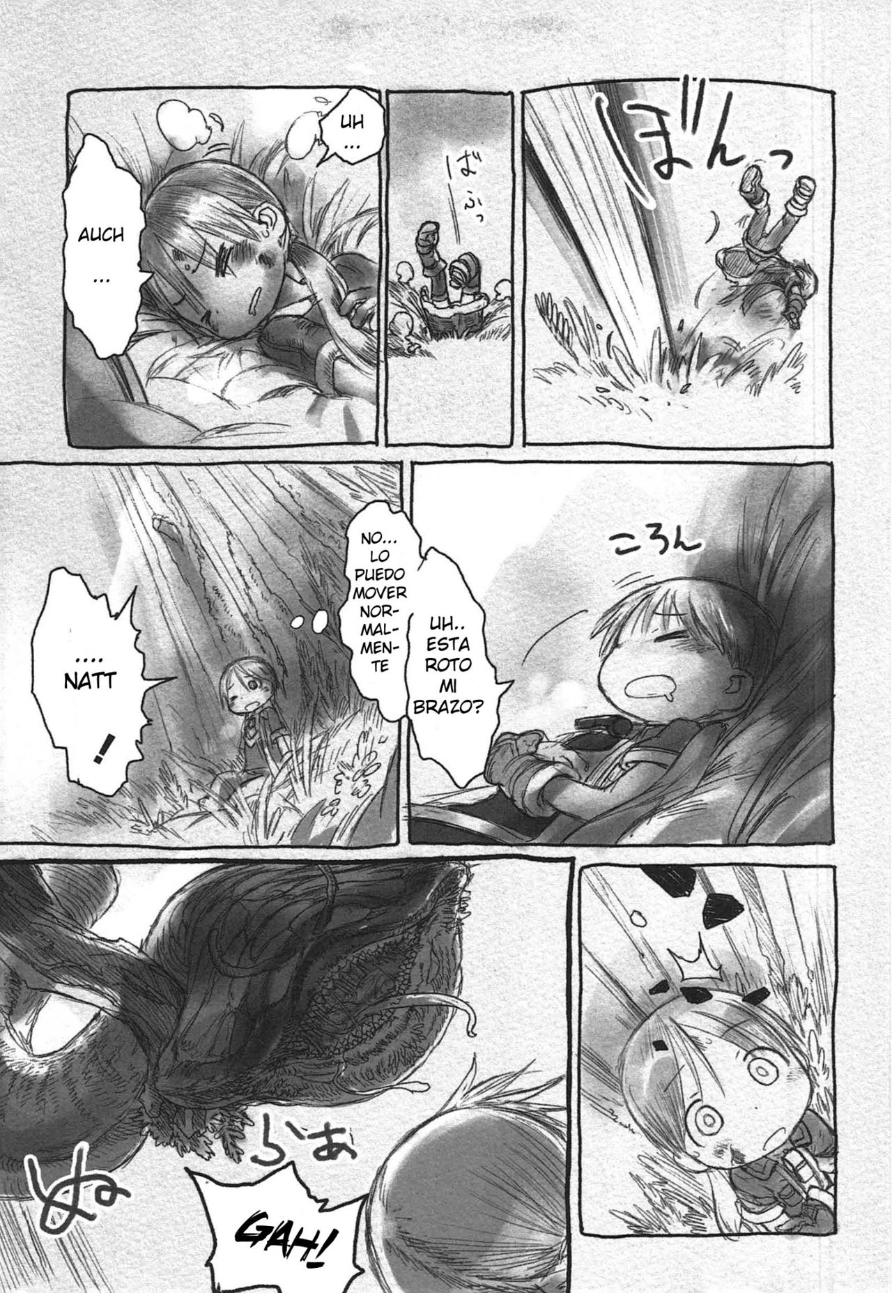Made in Abyss Capitulo 2: EL Grupo de Excavación de la Casa del Arbol página 9
