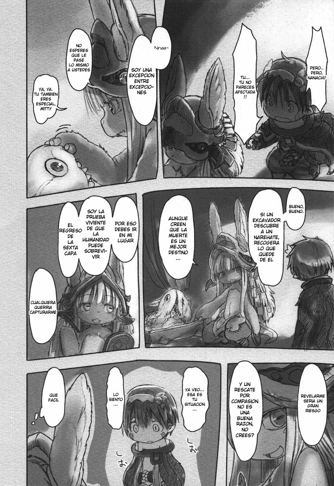 Made in Abyss Capitulo 20: Nanachi página 14