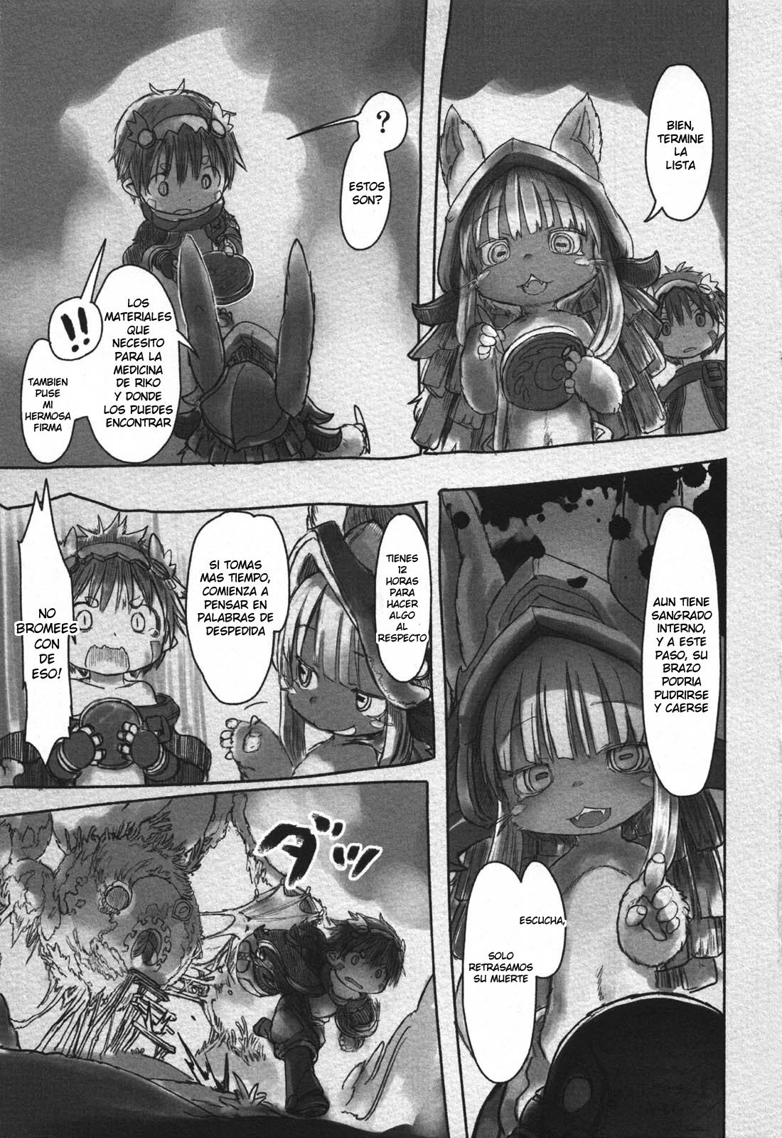 Made in Abyss Capitulo 20: Nanachi página 15