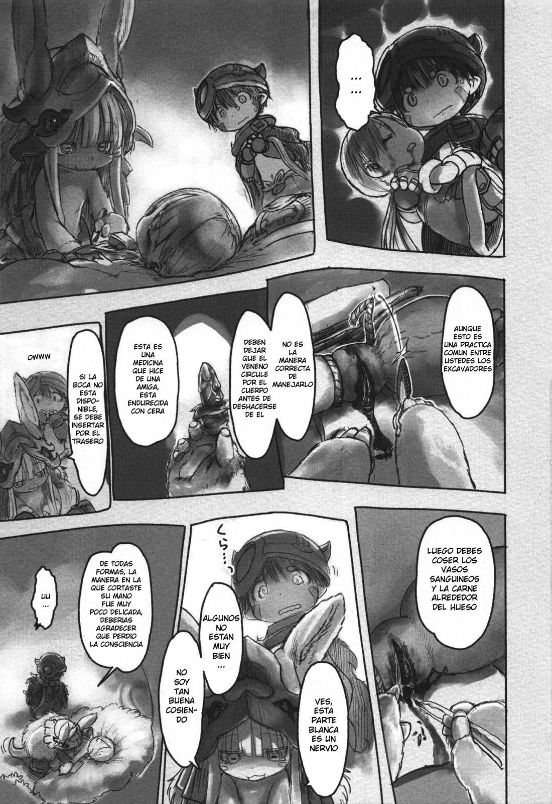 Made in Abyss Capitulo 20: Nanachi página 7