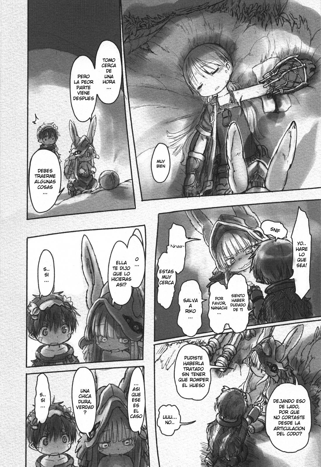 Made in Abyss Capitulo 20: Nanachi página 8