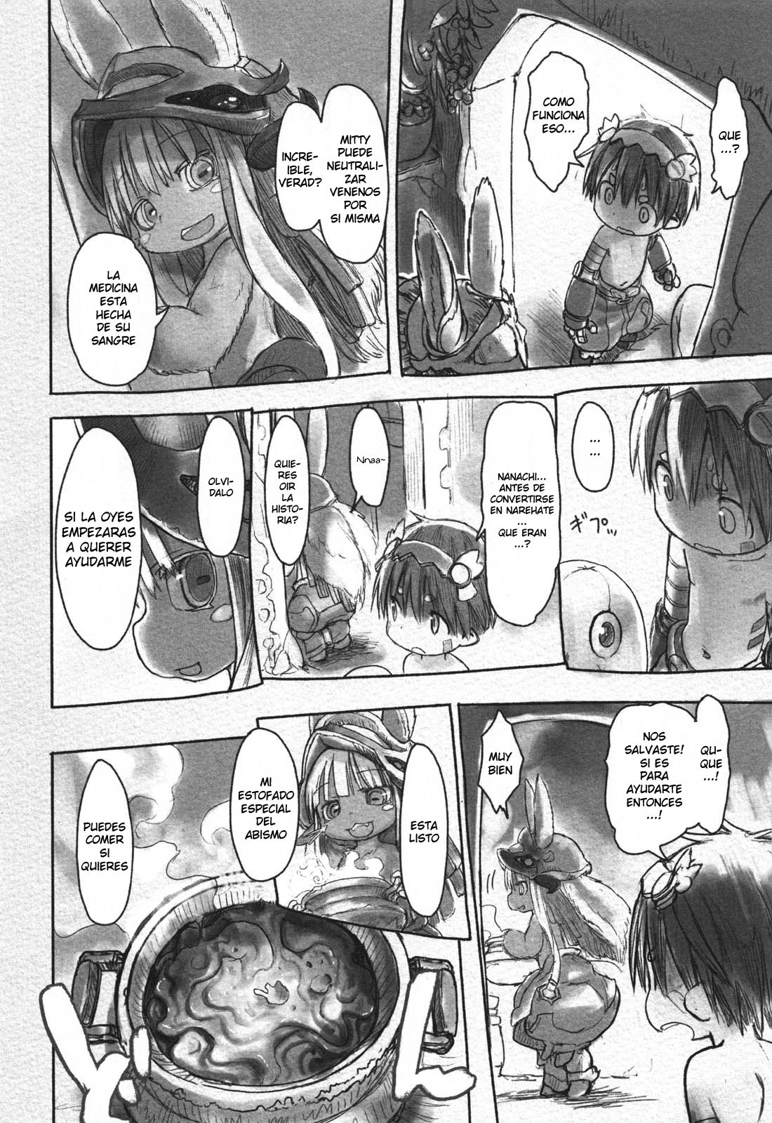 Made in Abyss Capitulo 21: Memorias de Reg página 14