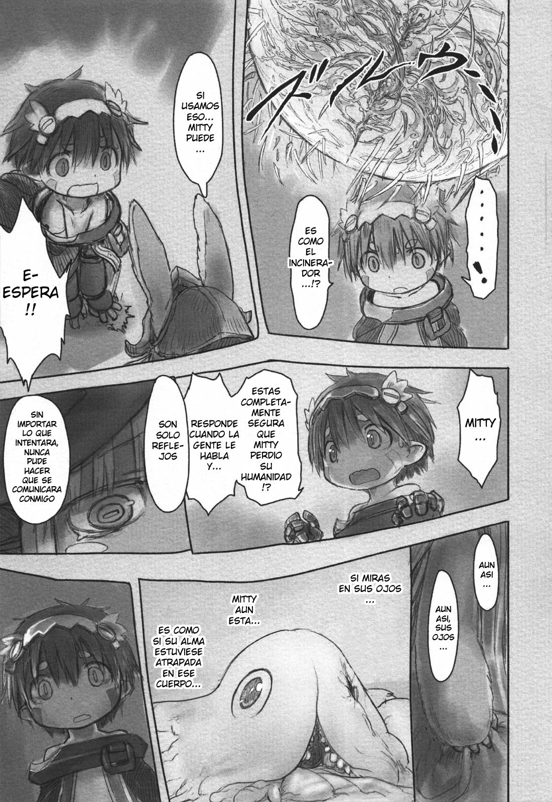 Made in Abyss Capitulo 23: Experimentación Inhumana página 17