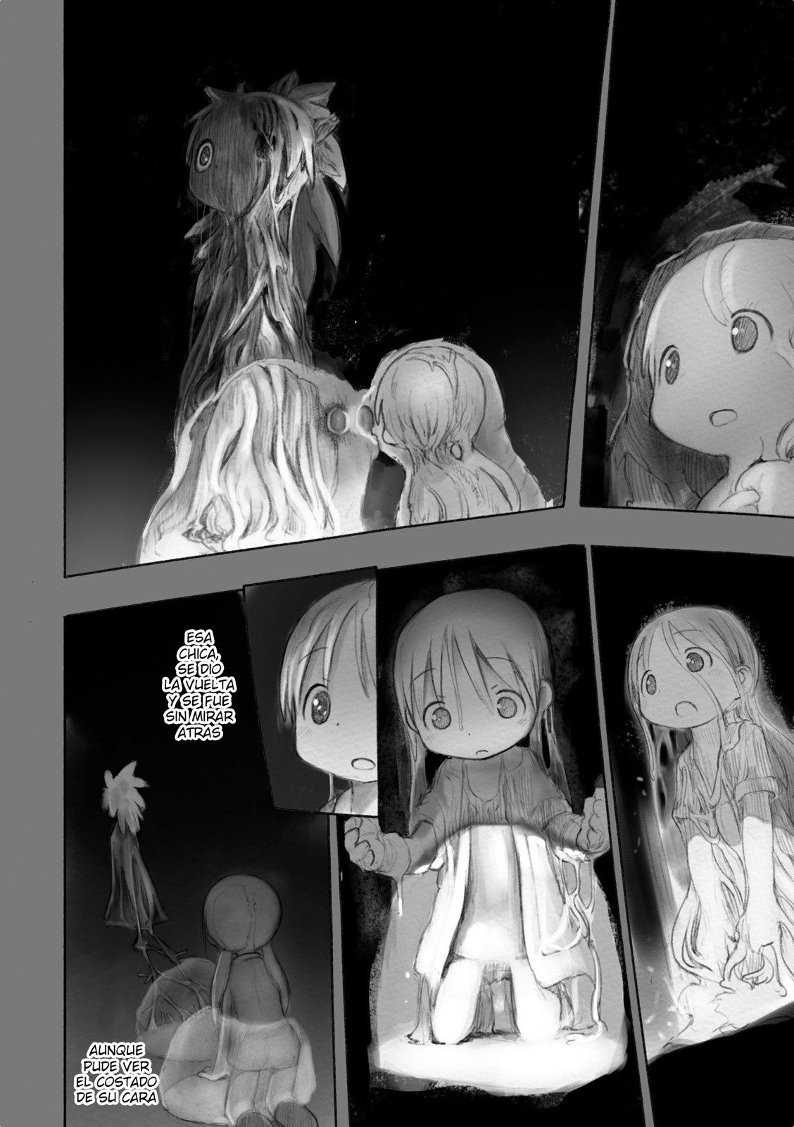 Made in Abyss Capitulo 25: Sobrevive la Obscuridad página 14