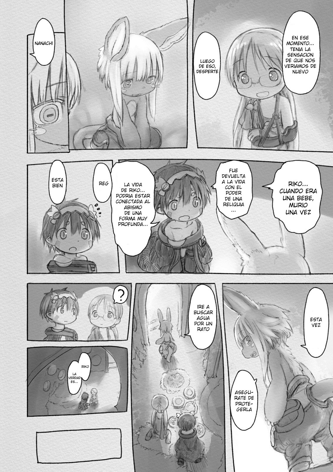 Made in Abyss Capitulo 25: Sobrevive la Obscuridad página 16