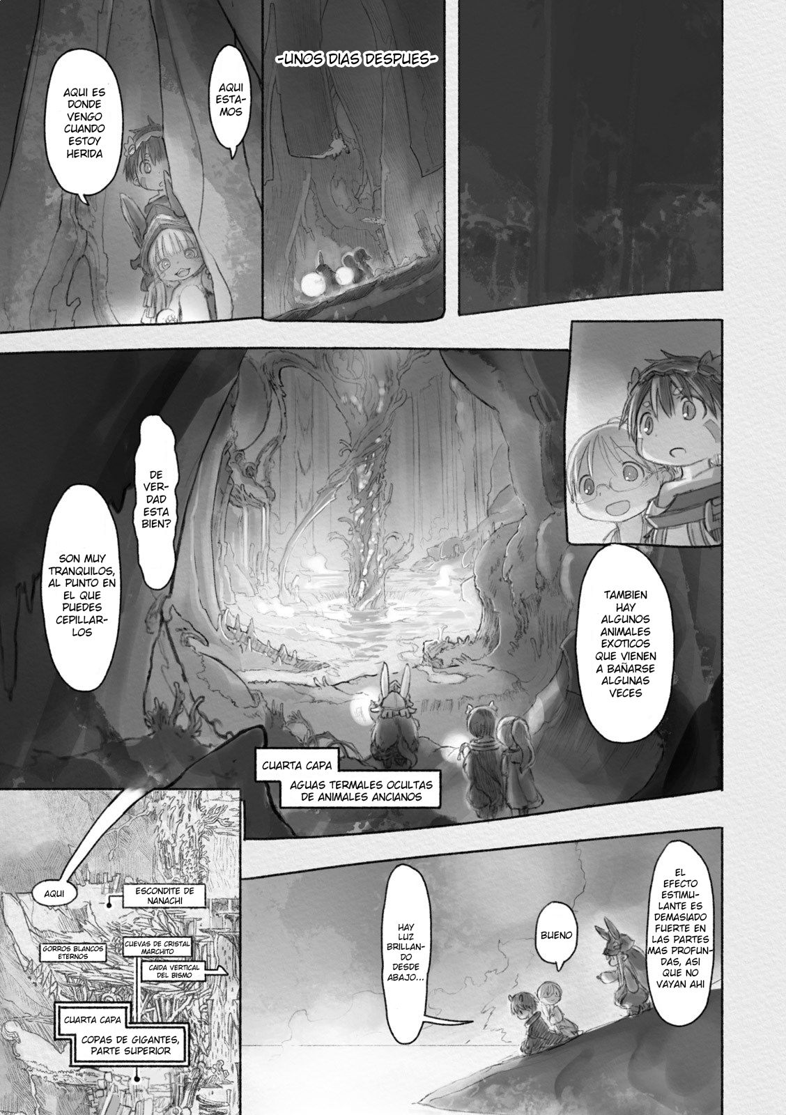 Made in Abyss Capitulo 25: Sobrevive la Obscuridad página 17