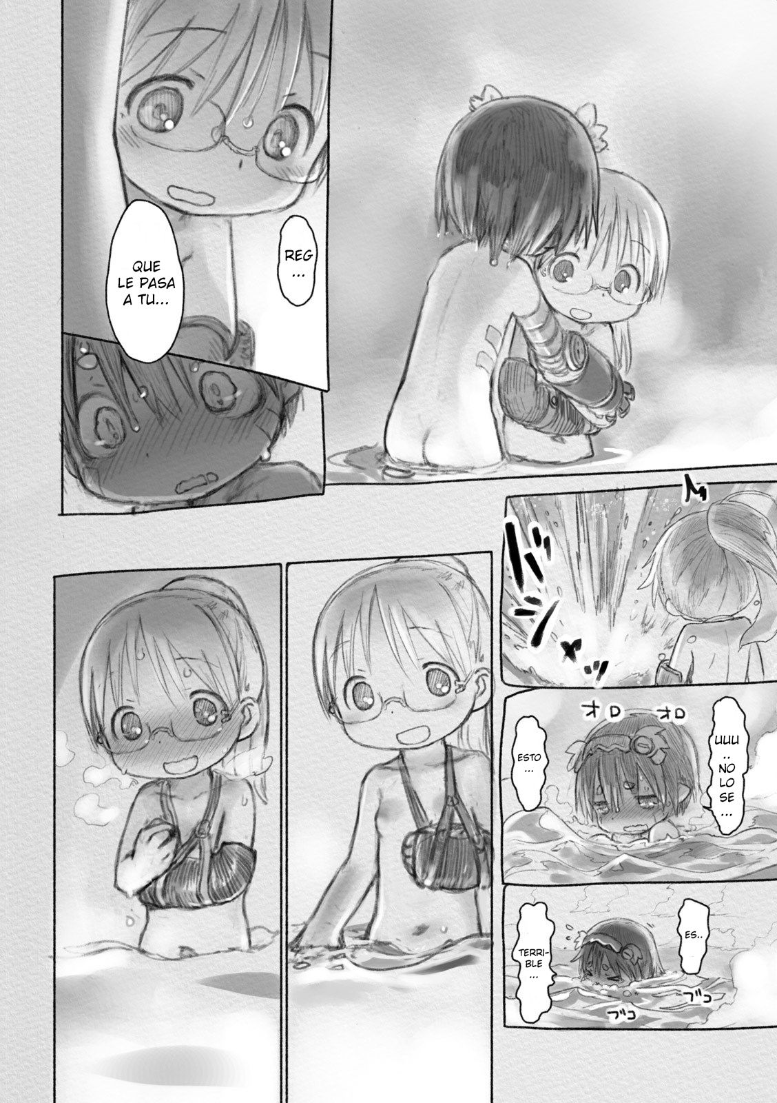 Made in Abyss Capitulo 25: Sobrevive la Obscuridad página 20