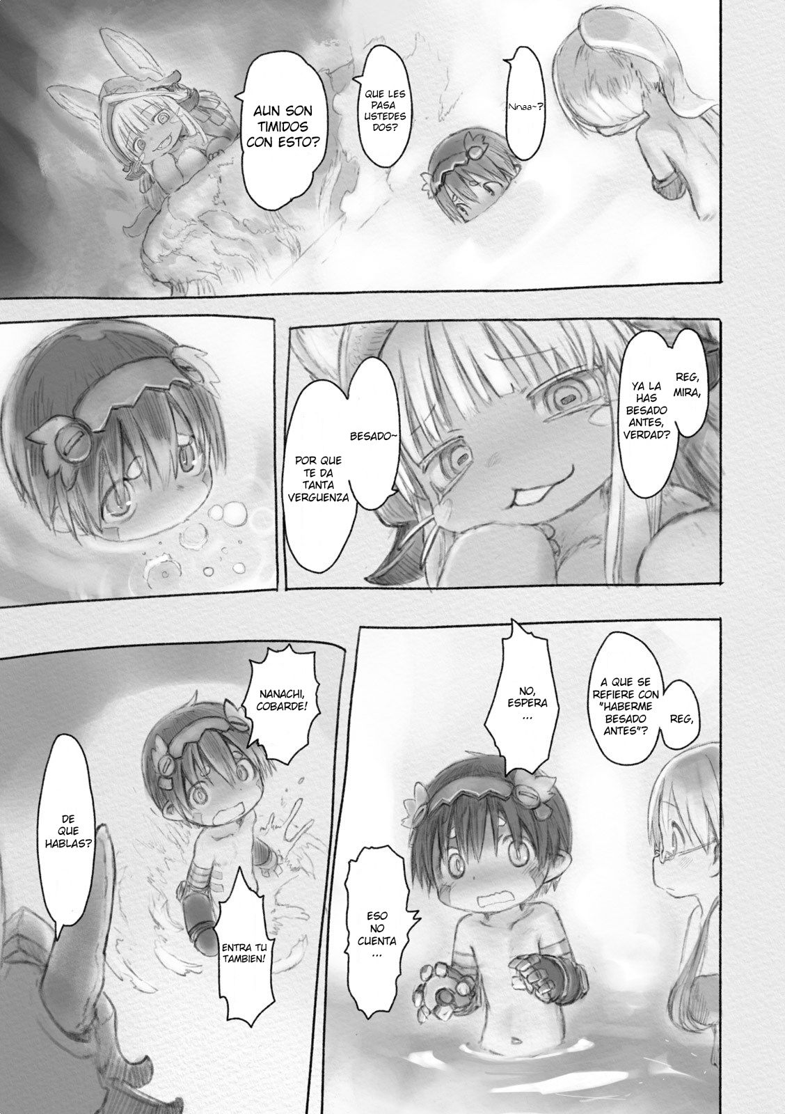 Made in Abyss Capitulo 25: Sobrevive la Obscuridad página 21