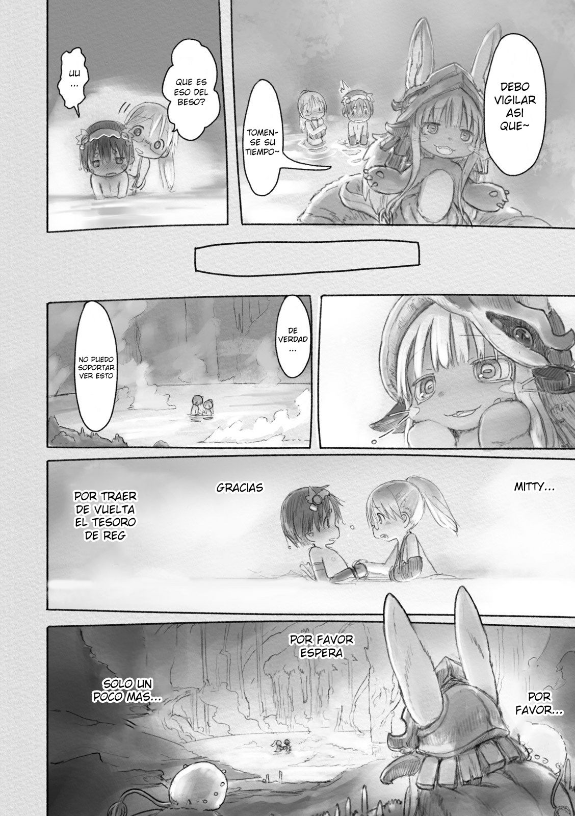 Made in Abyss Capitulo 25: Sobrevive la Obscuridad página 22