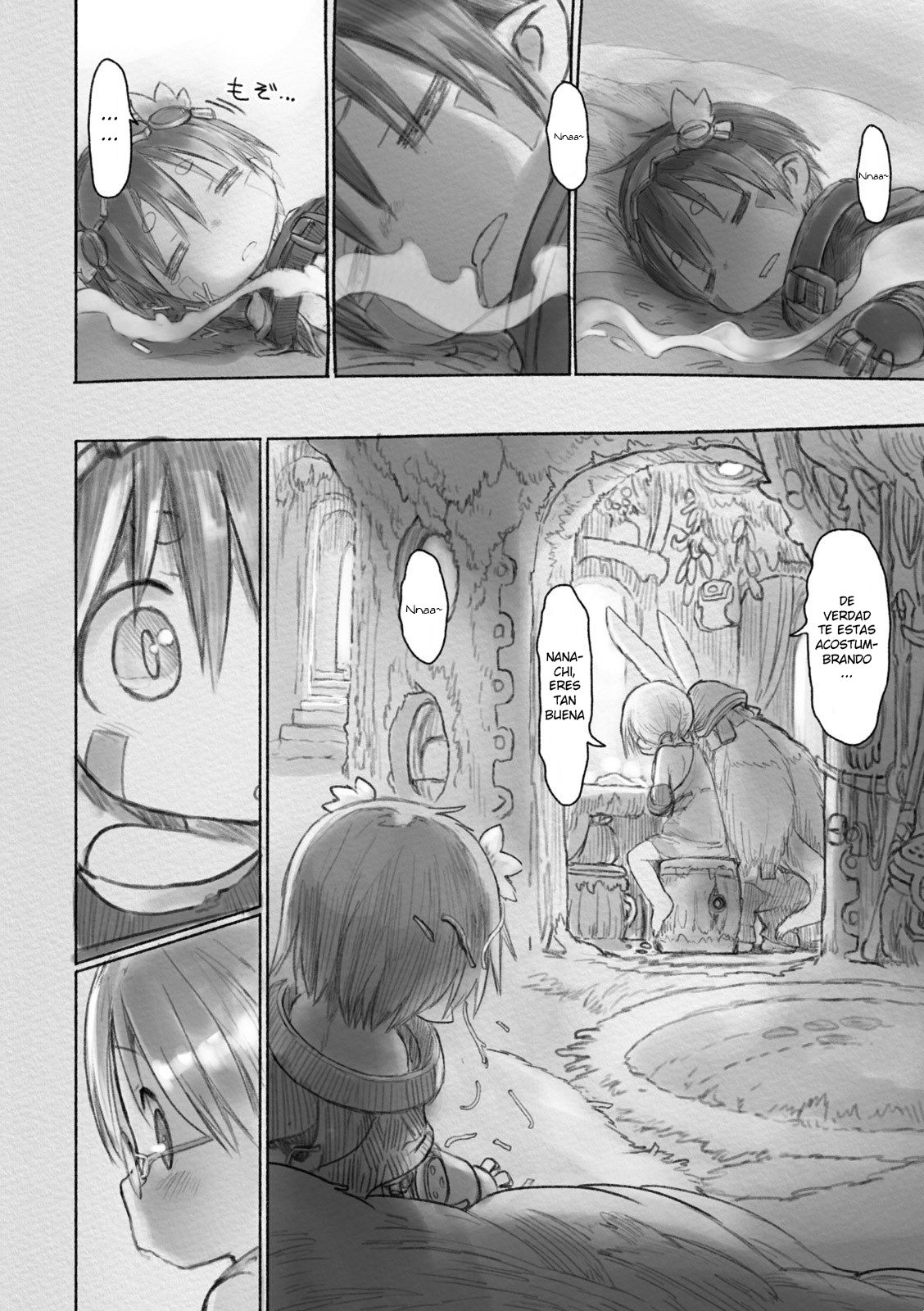 Made in Abyss Capitulo 25: Sobrevive la Obscuridad página 4