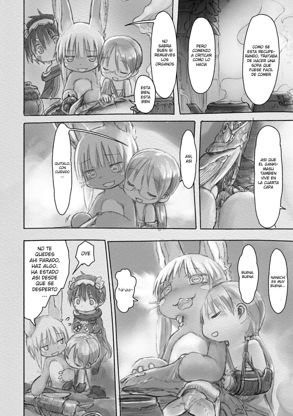 Made in Abyss Capitulo 25: Sobrevive la Obscuridad página 6