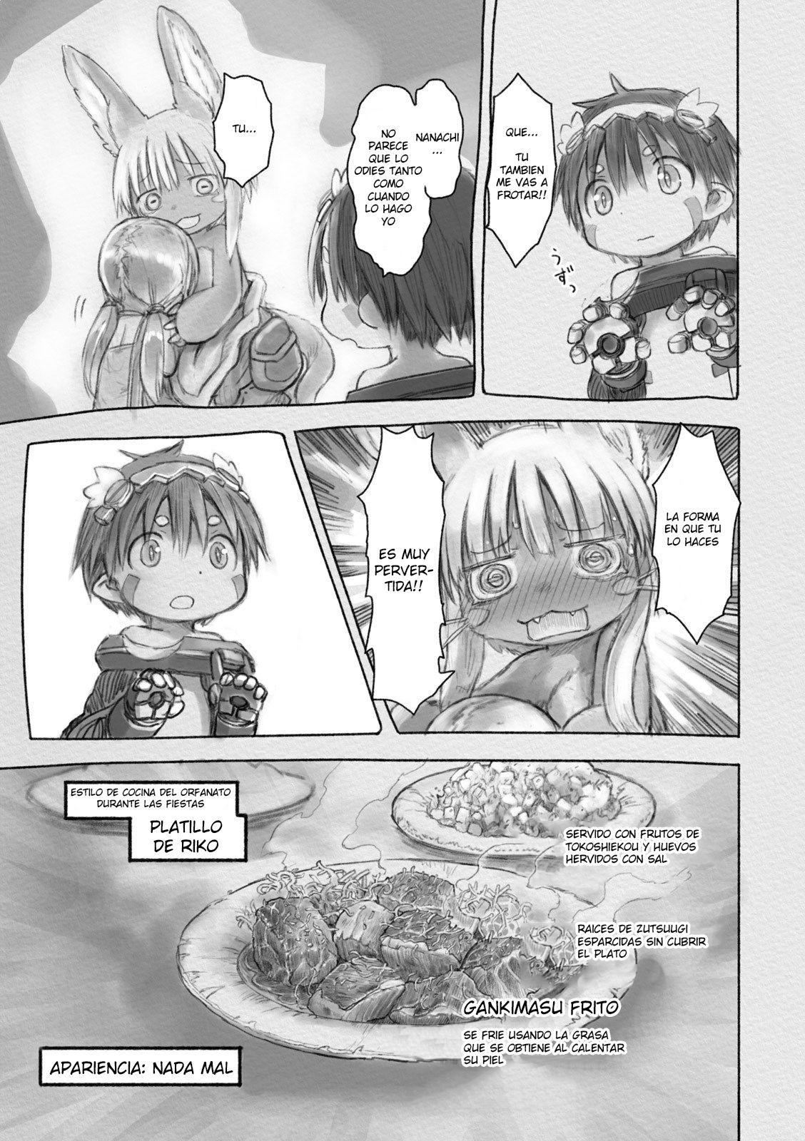 Made in Abyss Capitulo 25: Sobrevive la Obscuridad página 7
