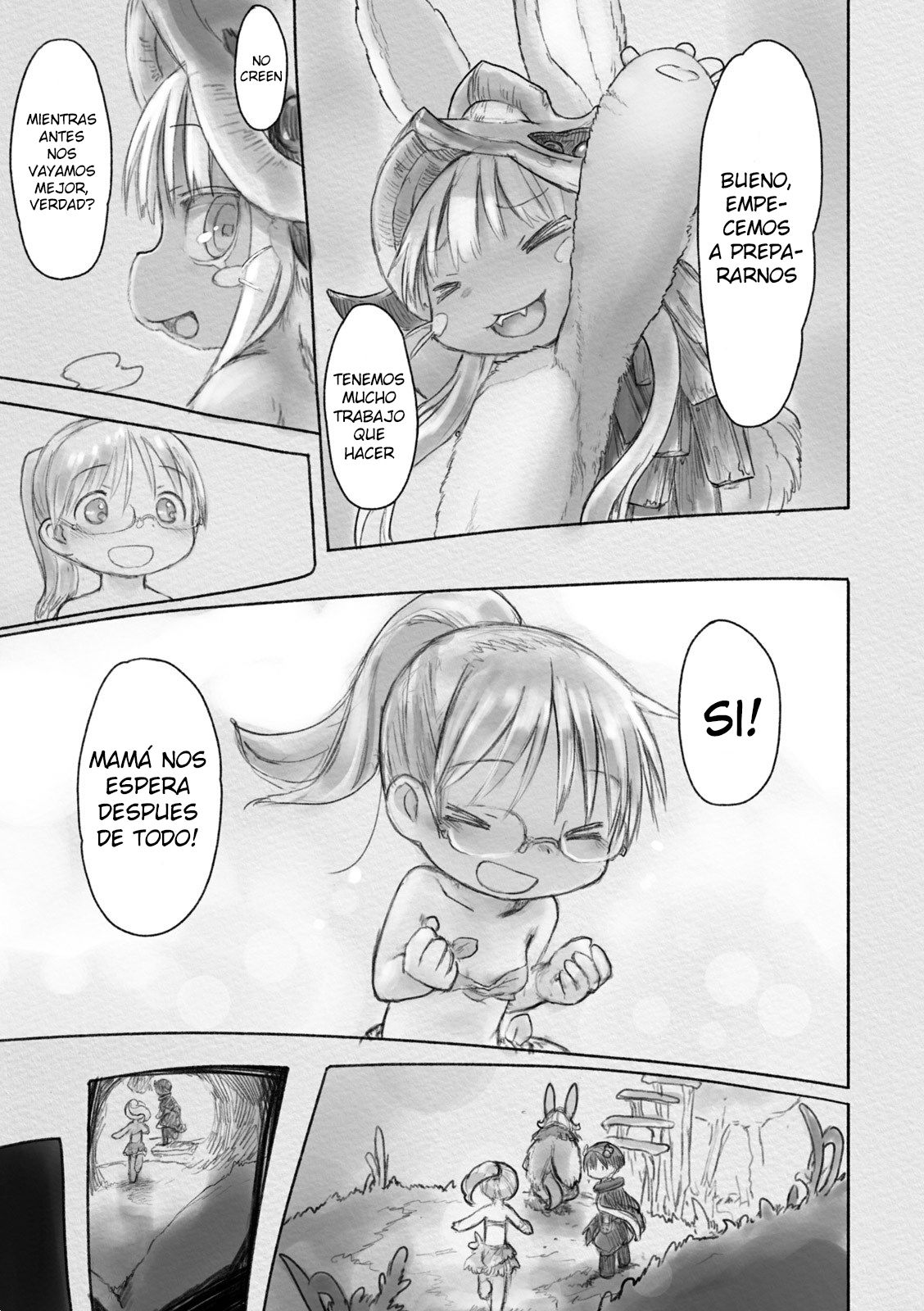 Made in Abyss Capitulo 26: Un Nuevo Comienzo página 7