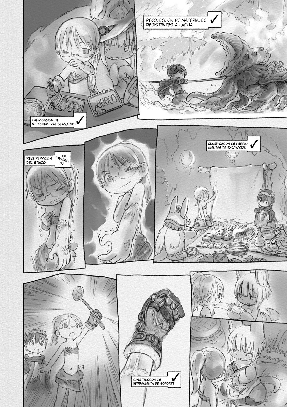 Made in Abyss Capitulo 26: Un Nuevo Comienzo página 8
