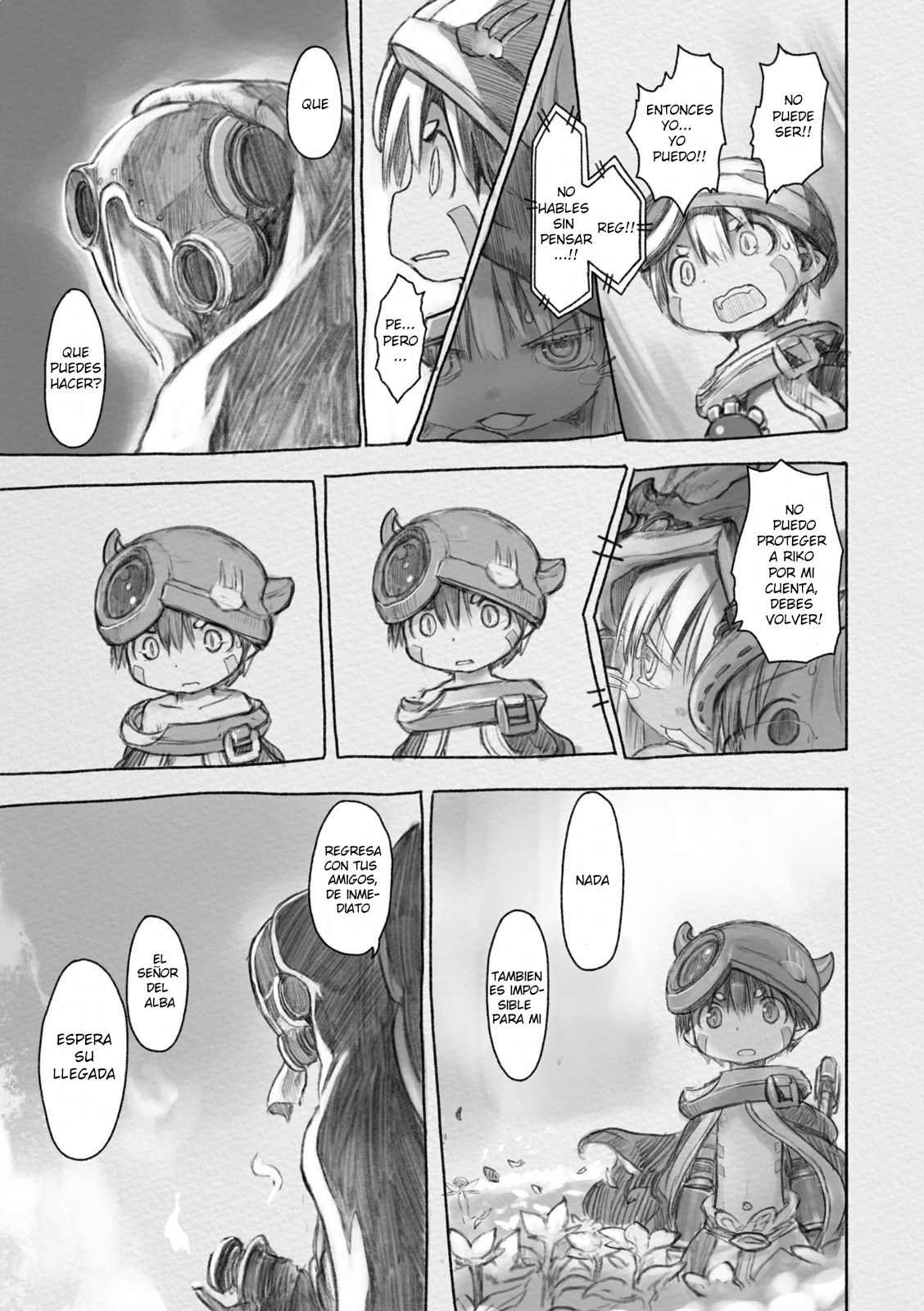 Made in Abyss Capitulo 27: Jardín de Flores Prohibido página 13