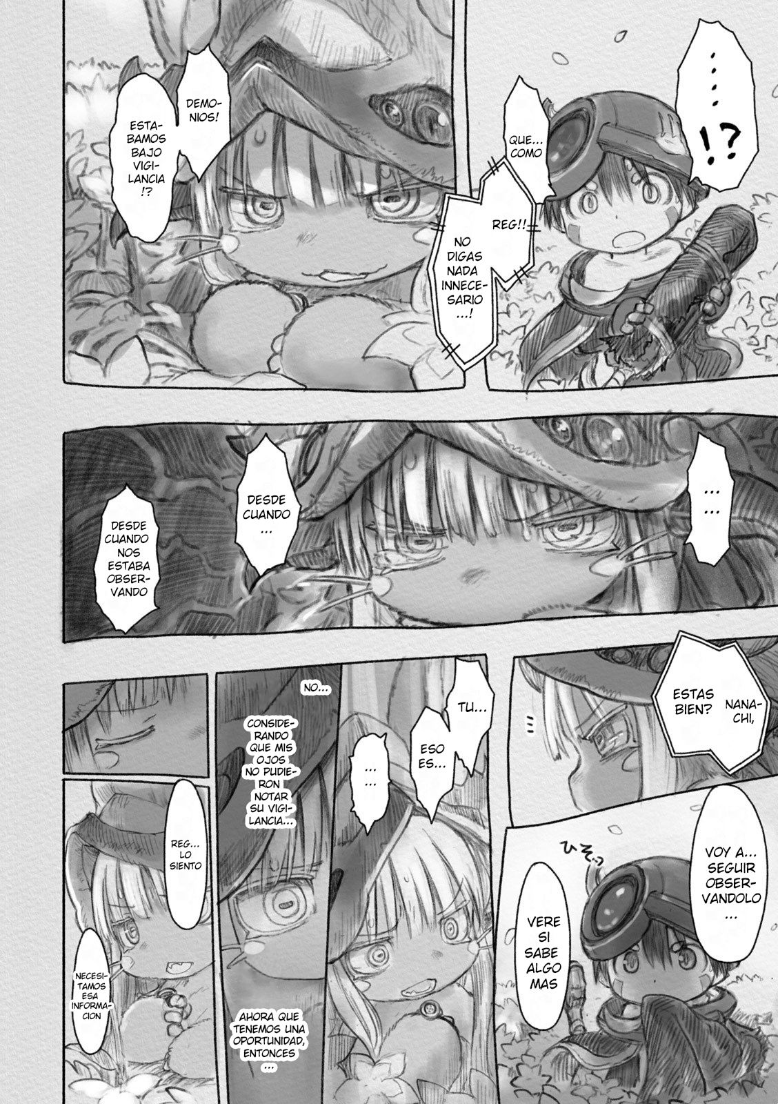 Made in Abyss Capitulo 27: Jardín de Flores Prohibido página 4
