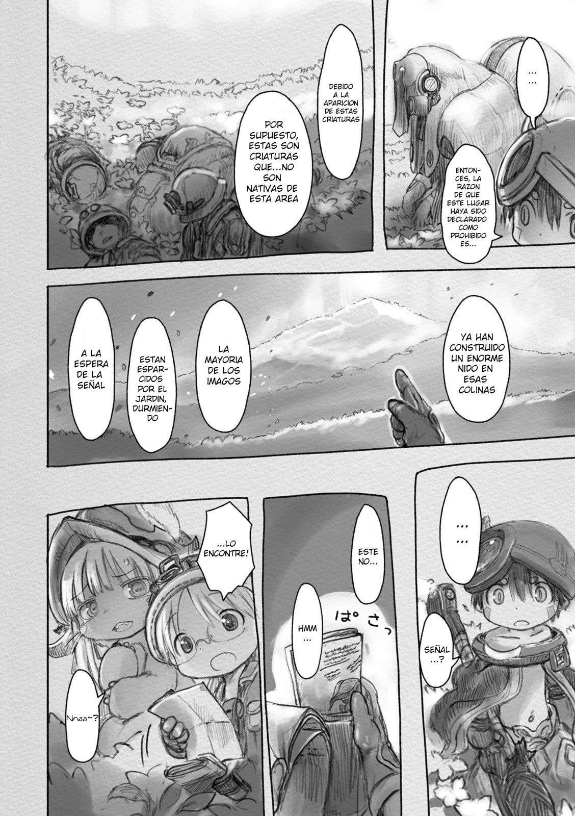 Made in Abyss Capitulo 27: Jardín de Flores Prohibido página 8