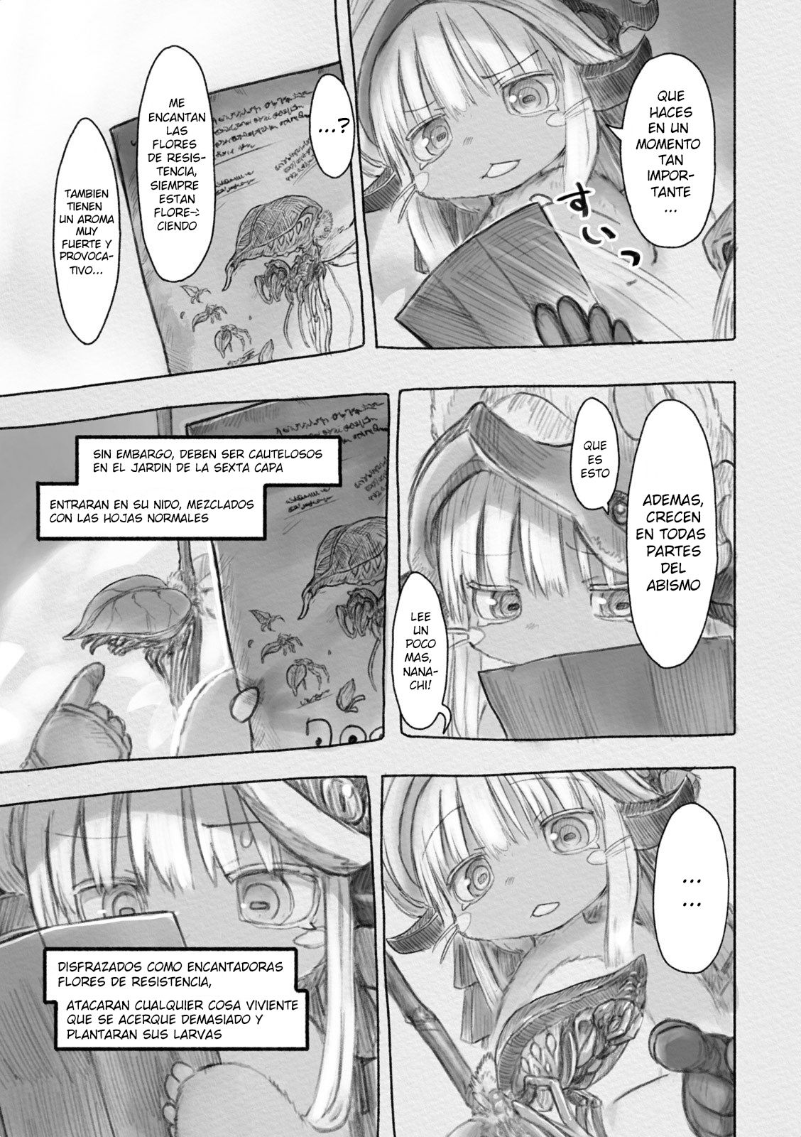 Made in Abyss Capitulo 27: Jardín de Flores Prohibido página 9