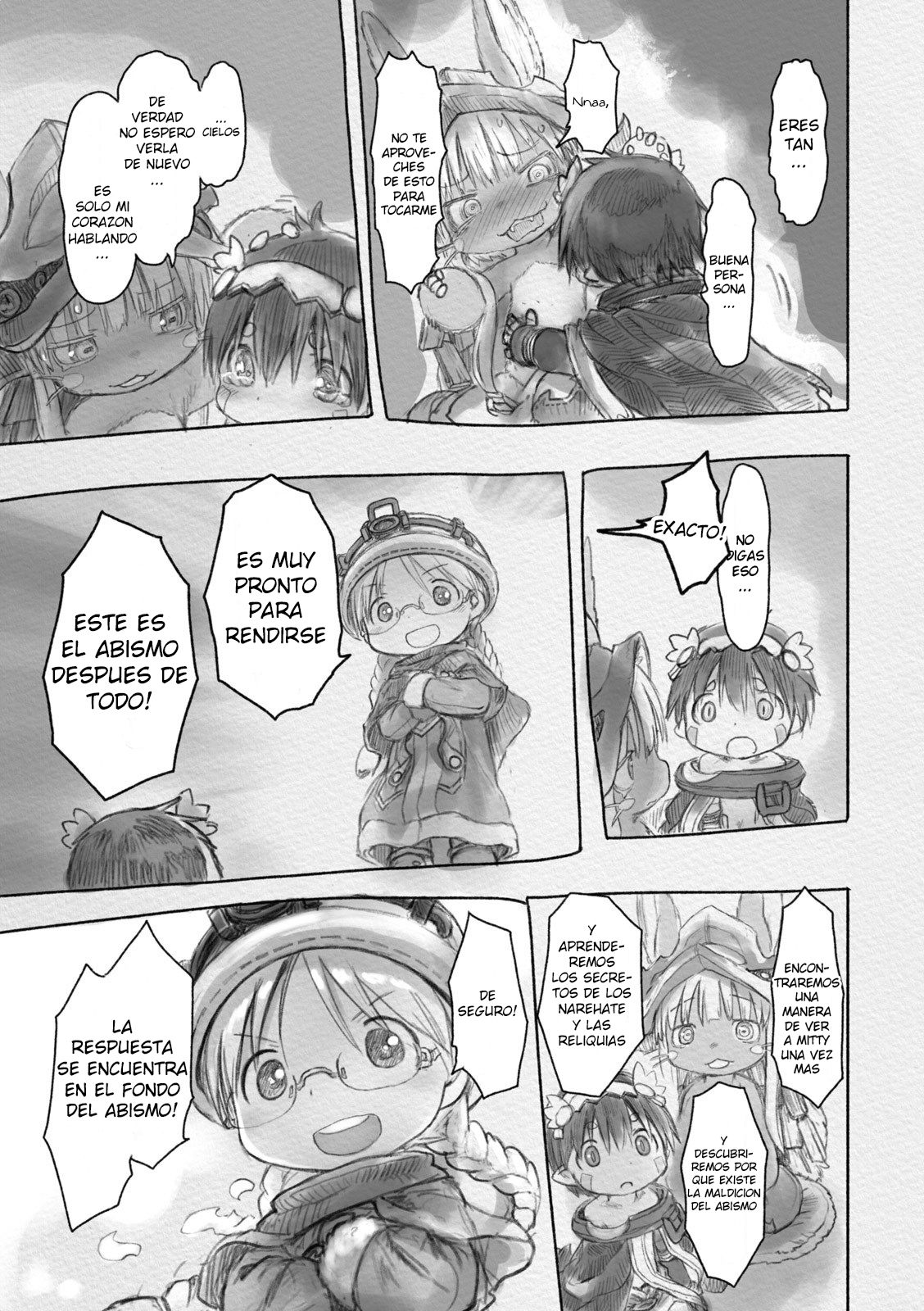 Made in Abyss Capitulo 28: Entrada a la Sexta Capa página 10
