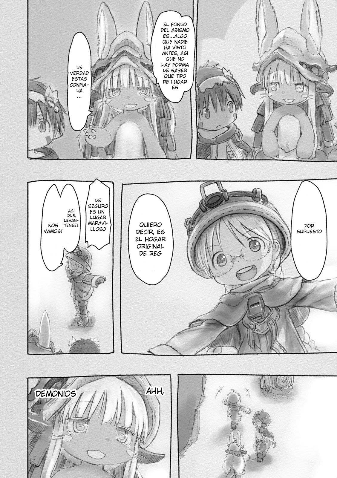 Made in Abyss Capitulo 28: Entrada a la Sexta Capa página 11