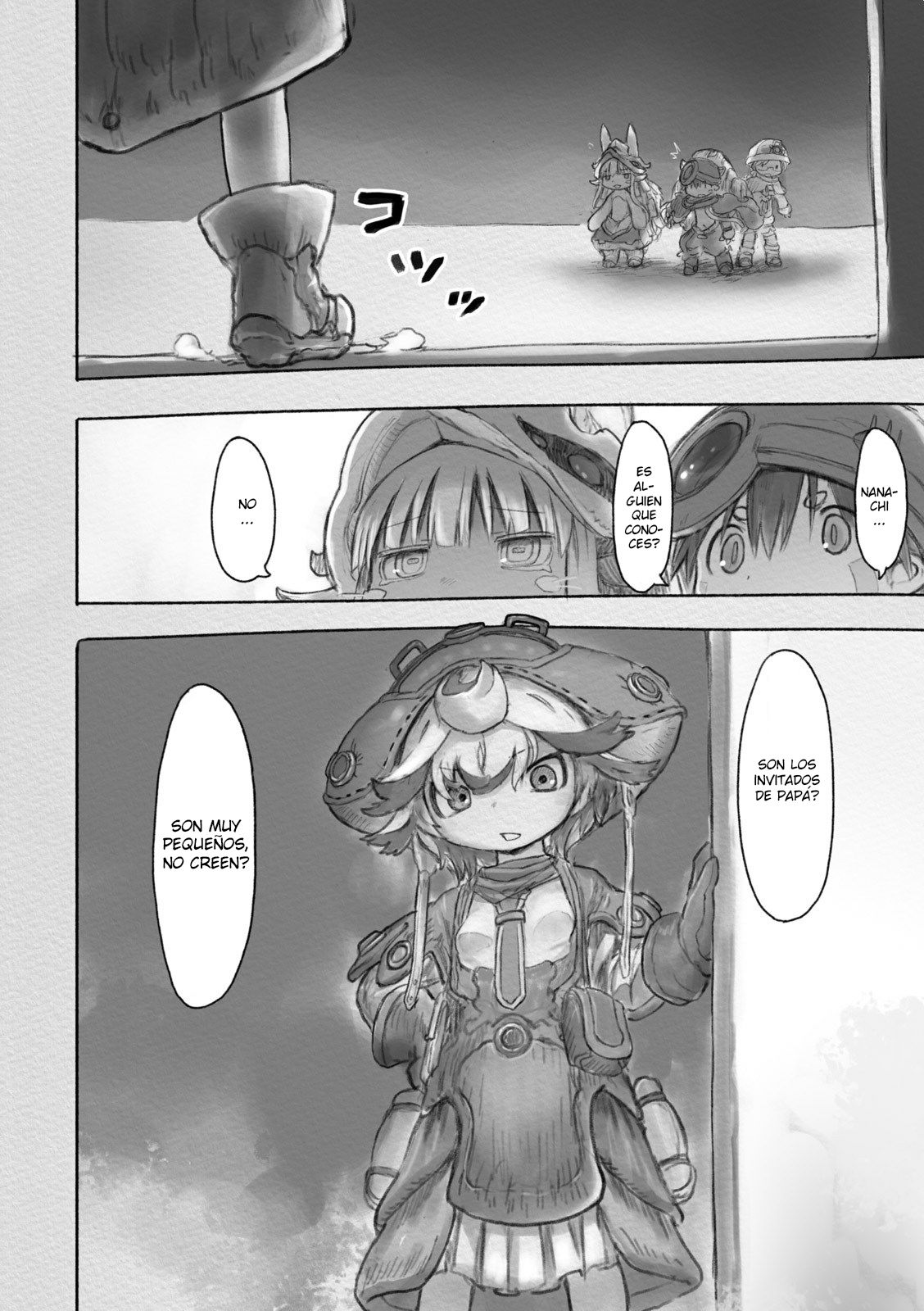 Made in Abyss Capitulo 28: Entrada a la Sexta Capa página 15