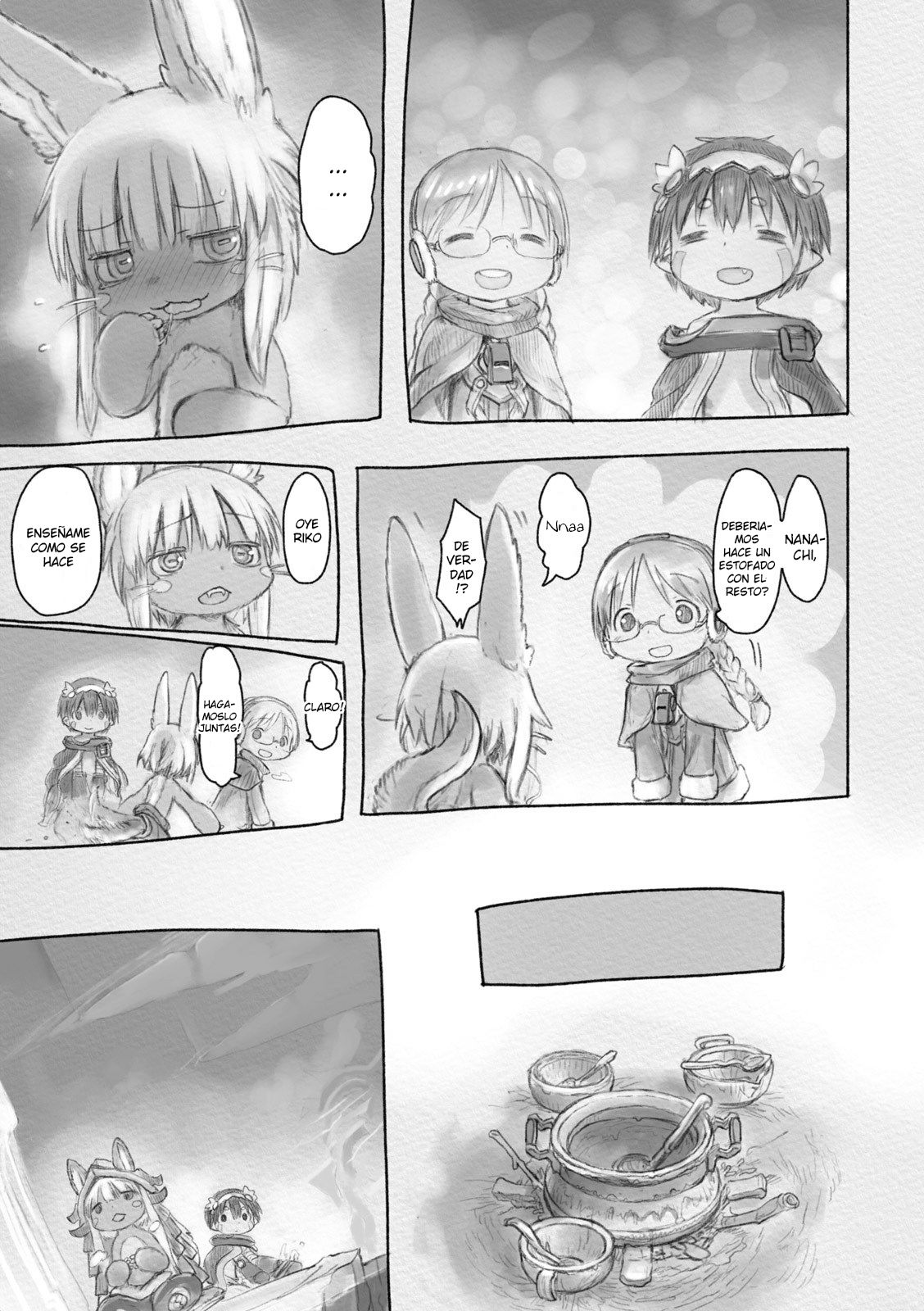 Made in Abyss Capitulo 28: Entrada a la Sexta Capa página 8