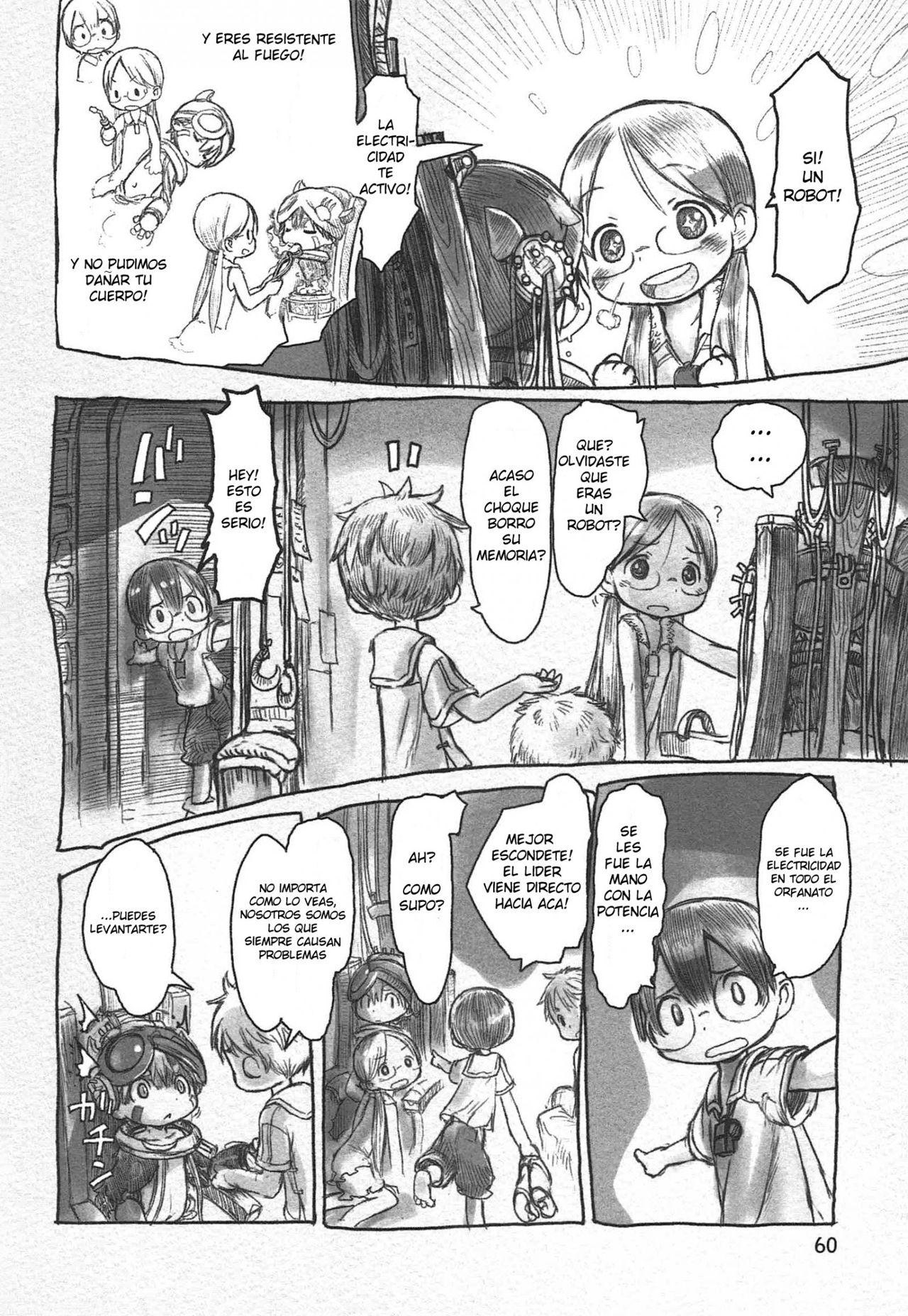 Made in Abyss Capitulo 3: Ex Sala de Castigos. Habitación de Riko página 6