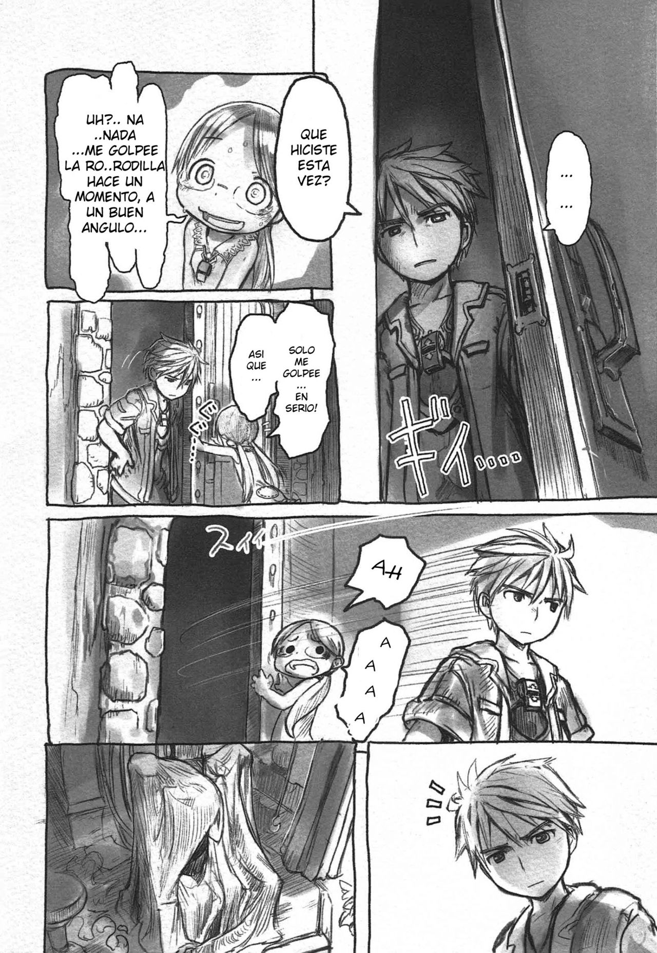 Made in Abyss Capitulo 3: Ex Sala de Castigos. Habitación de Riko página 8