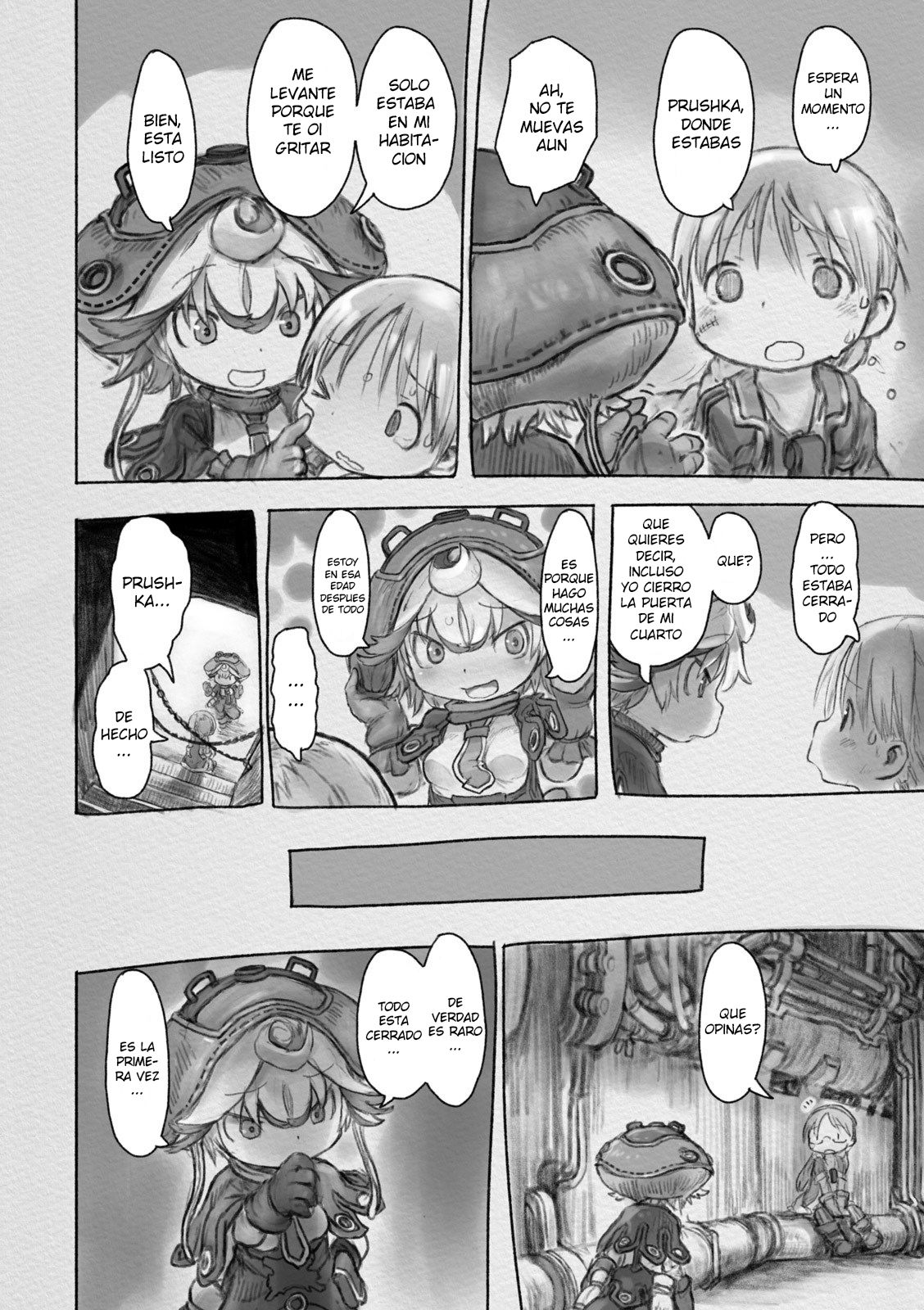Made in Abyss Capitulo 30: Una Crisis Inesperada página 12
