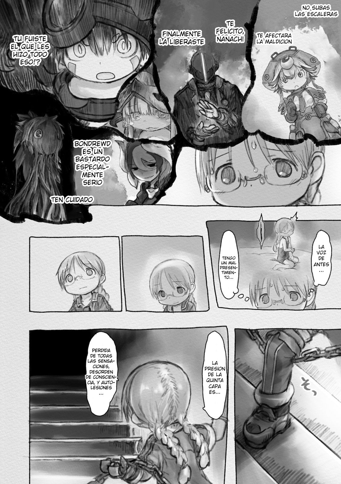 Made in Abyss Capitulo 30: Una Crisis Inesperada página 4