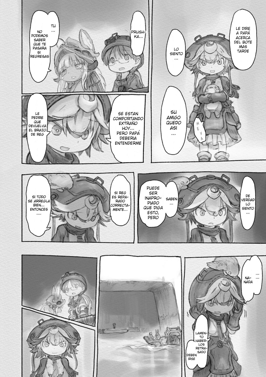 Made in Abyss Capitulo 31: Esperanza y Desesperanza página 10
