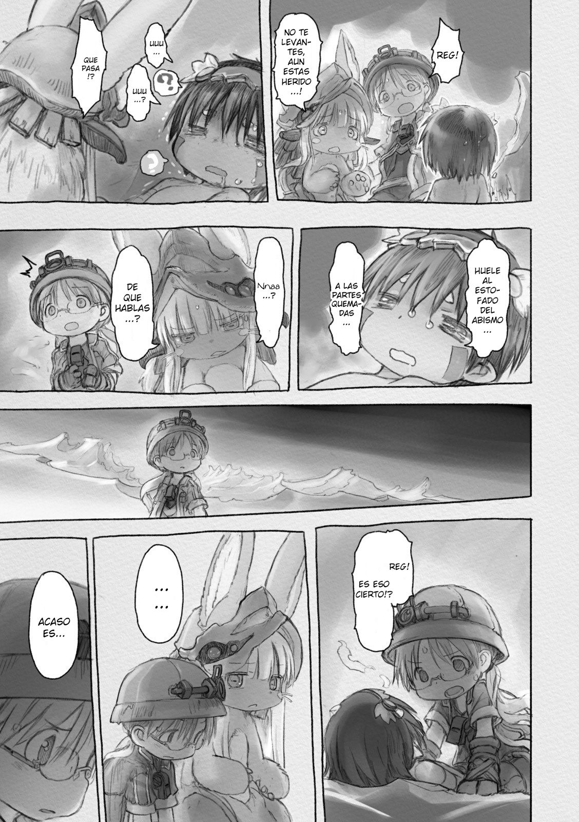 Made in Abyss Capitulo 31: Esperanza y Desesperanza página 13