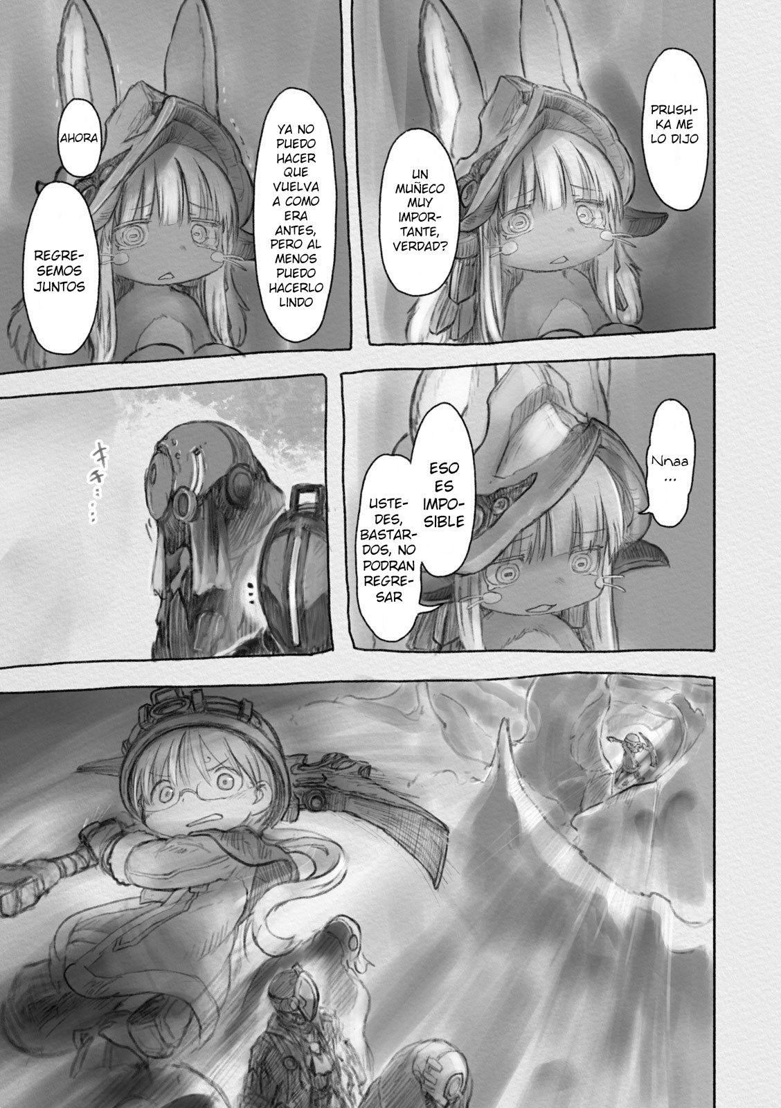 Made in Abyss Capitulo 31: Esperanza y Desesperanza página 15