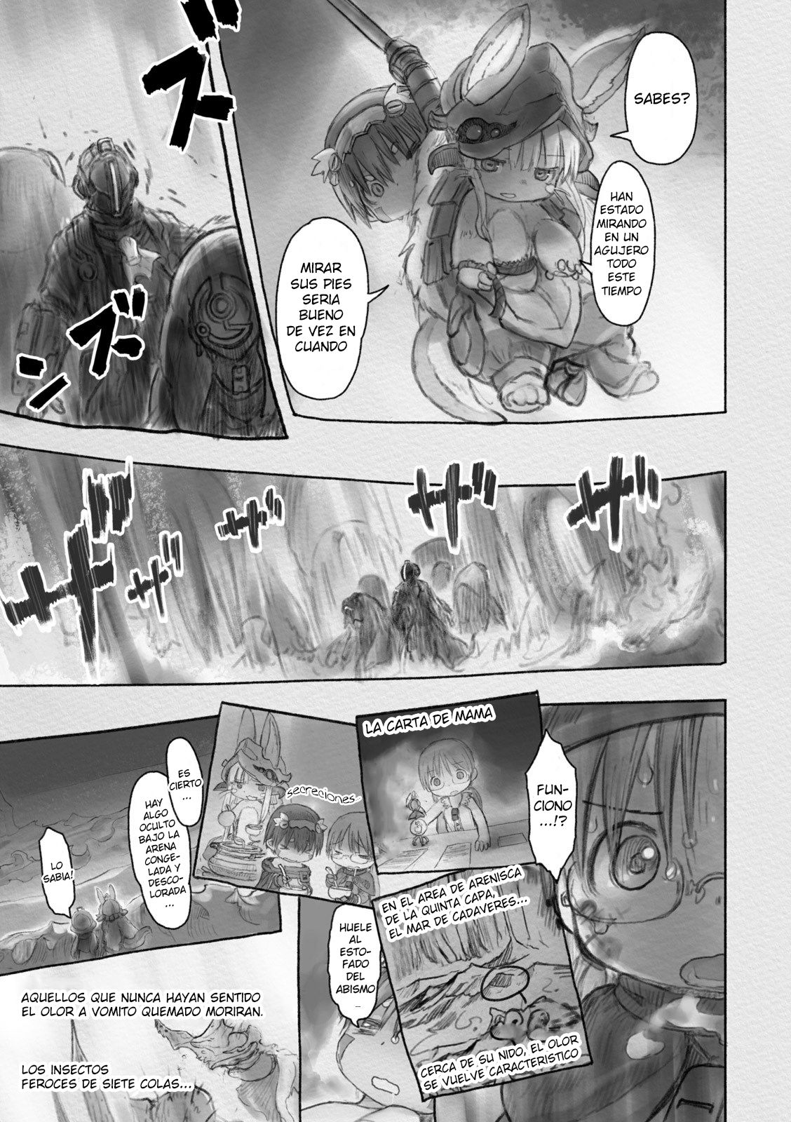 Made in Abyss Capitulo 31: Esperanza y Desesperanza página 17