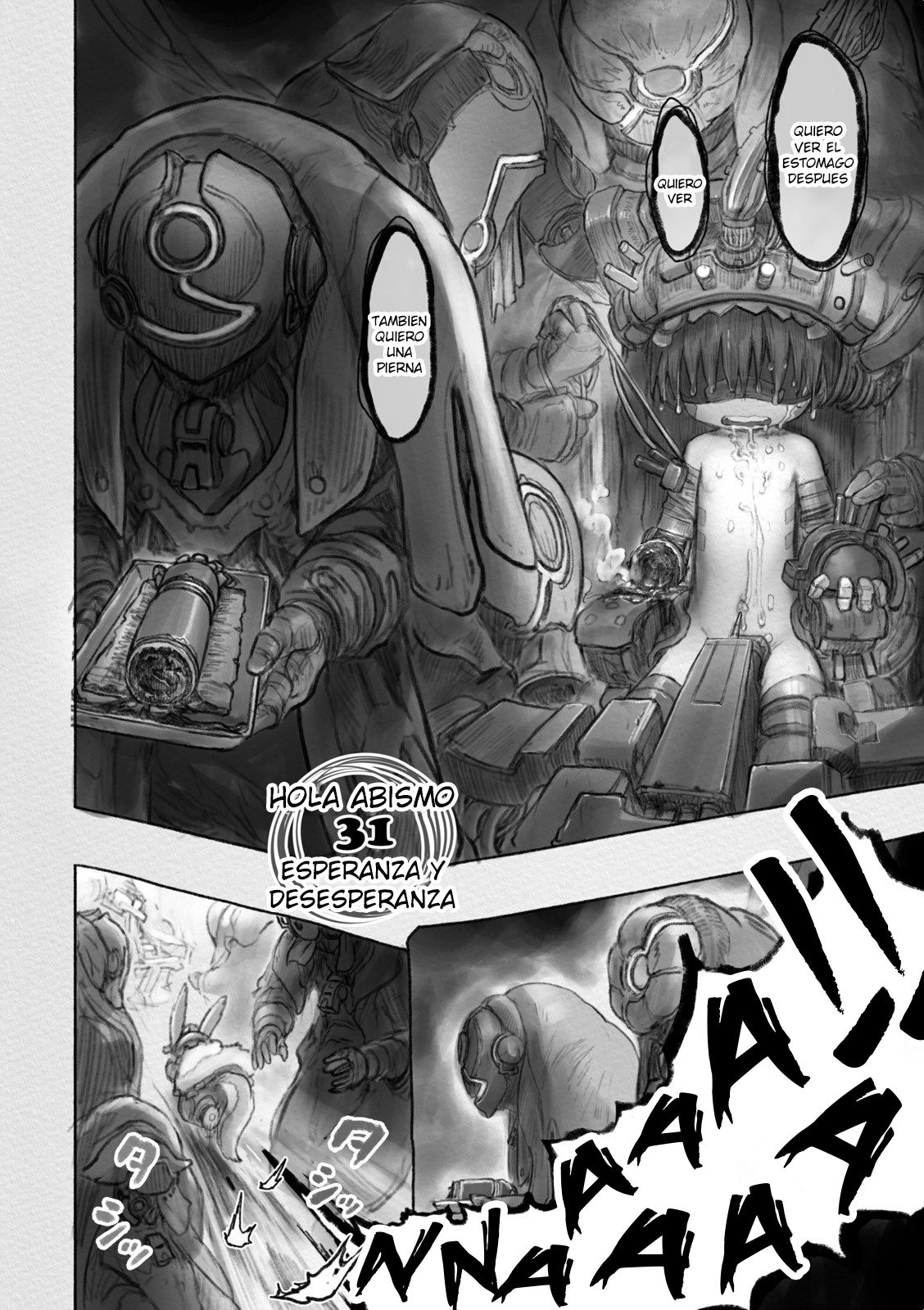 Made in Abyss Capitulo 31: Esperanza y Desesperanza página 2