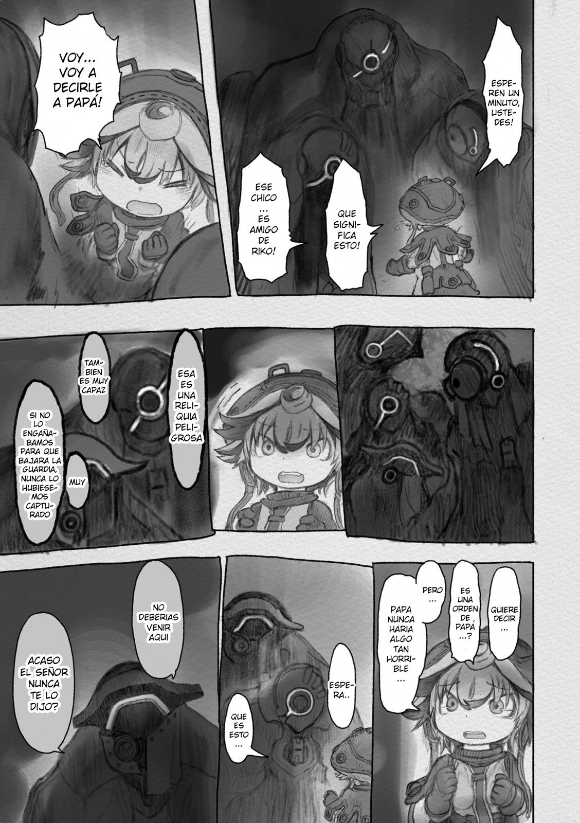 Made in Abyss Capitulo 31: Esperanza y Desesperanza página 5