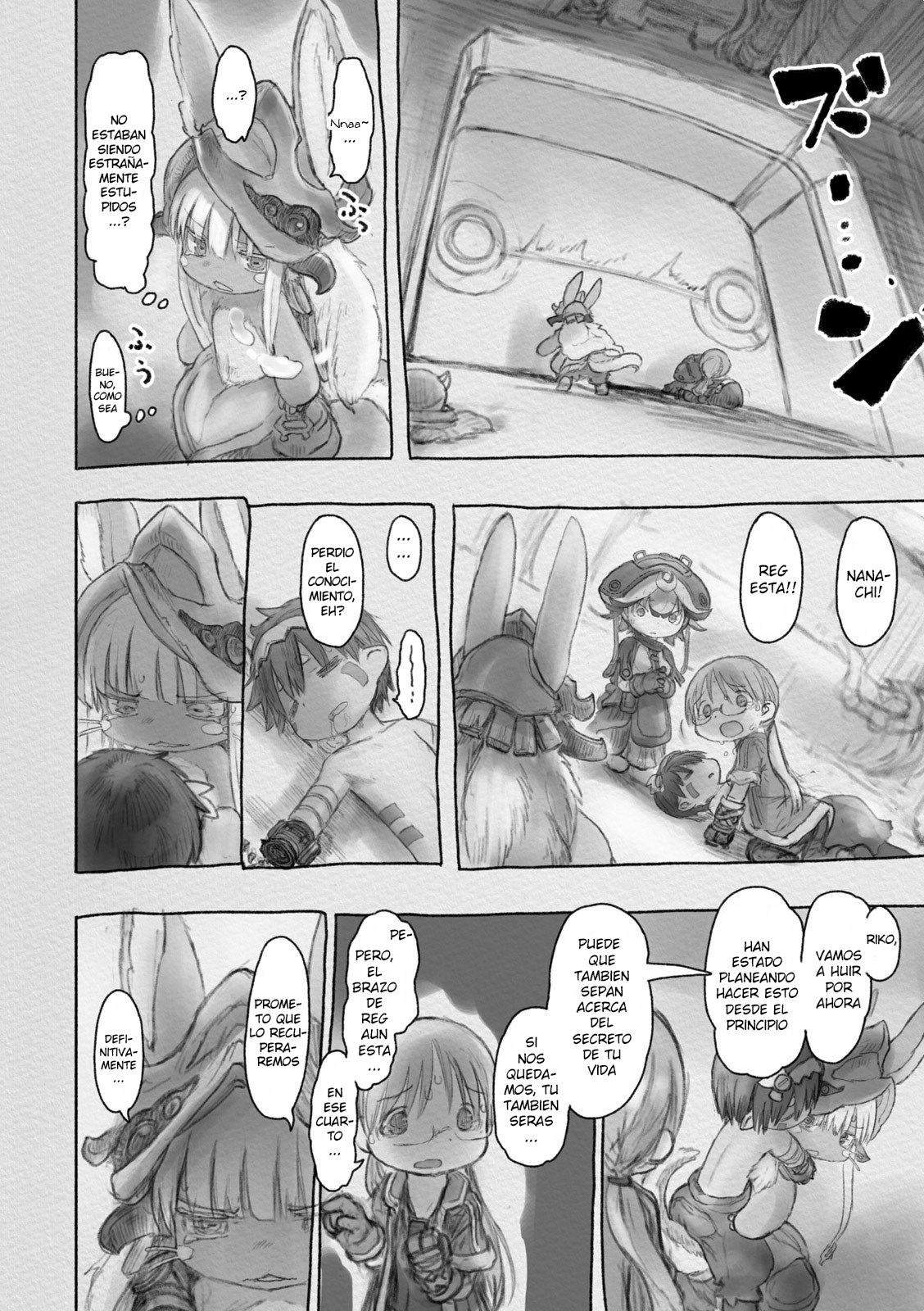 Made in Abyss Capitulo 31: Esperanza y Desesperanza página 8