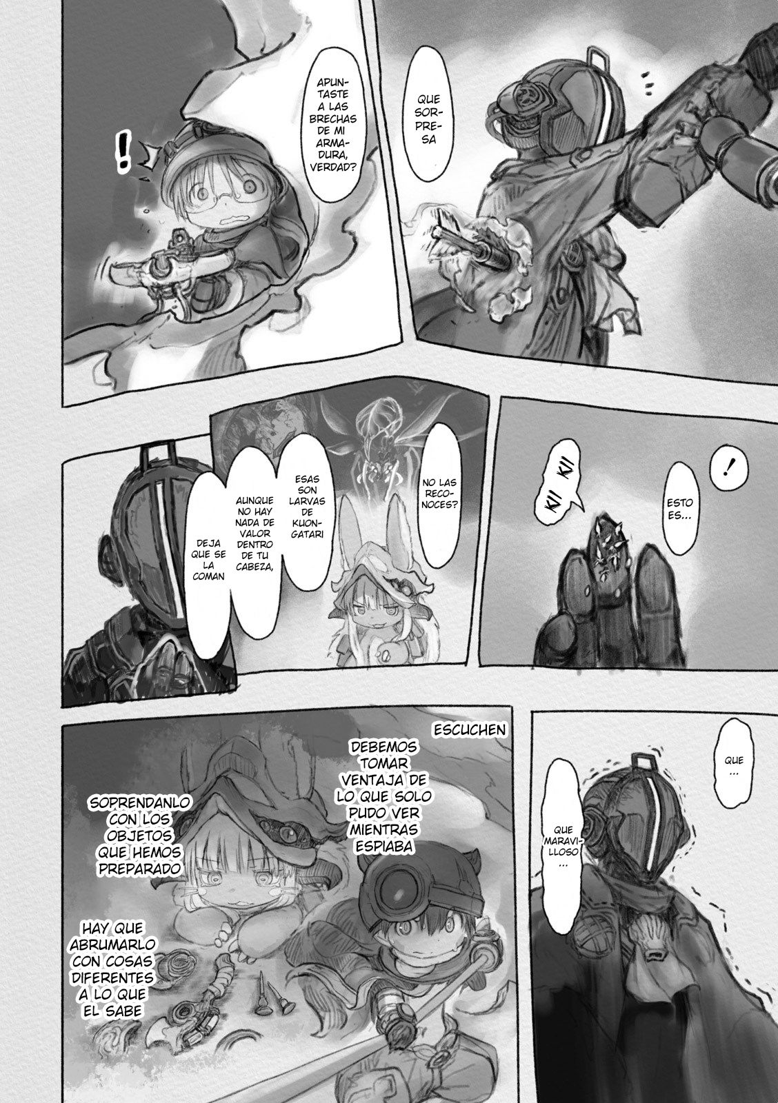 Made in Abyss Capitulo 32: El Final de una Feroz Batalla página 12