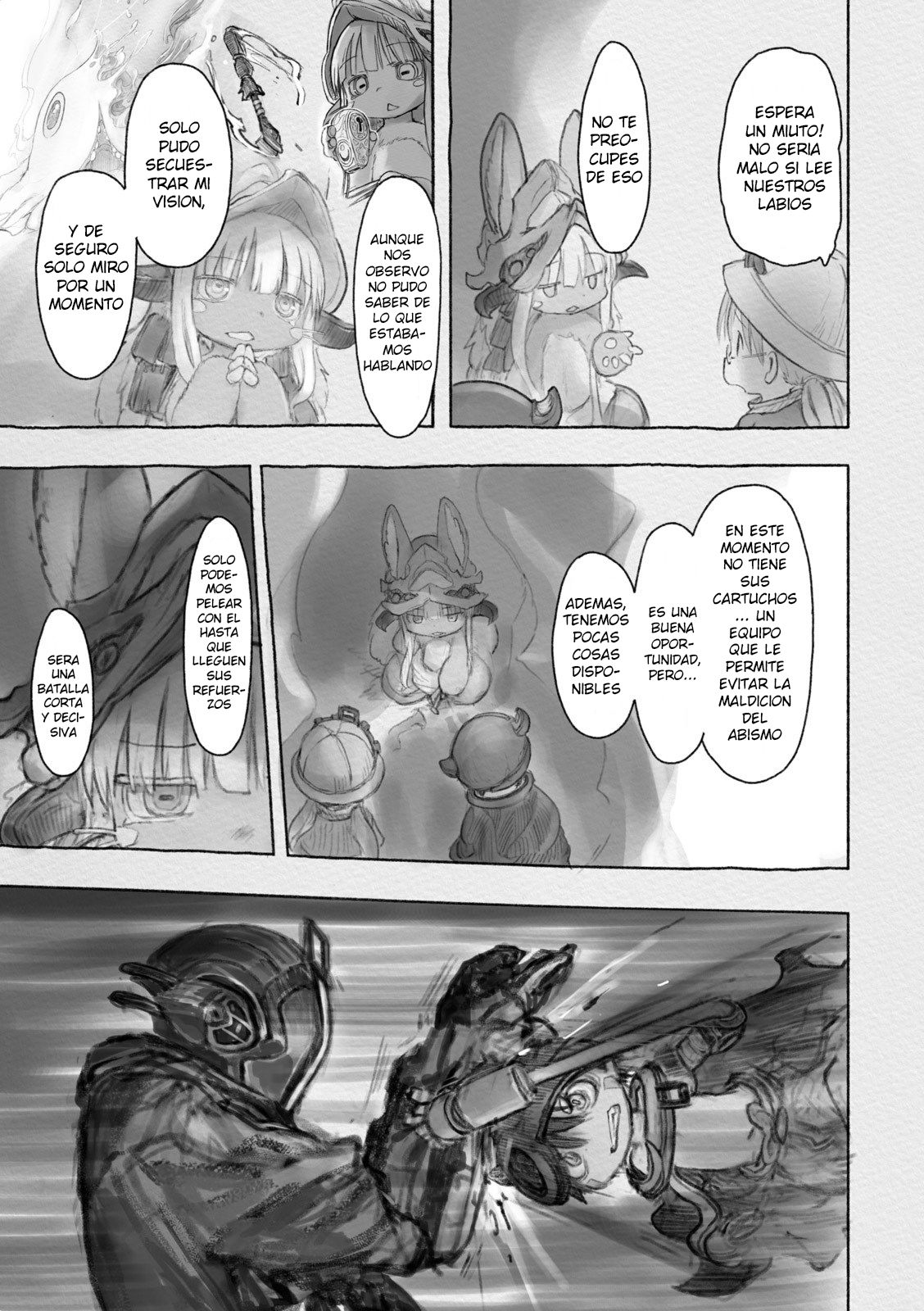 Made in Abyss Capitulo 32: El Final de una Feroz Batalla página 13