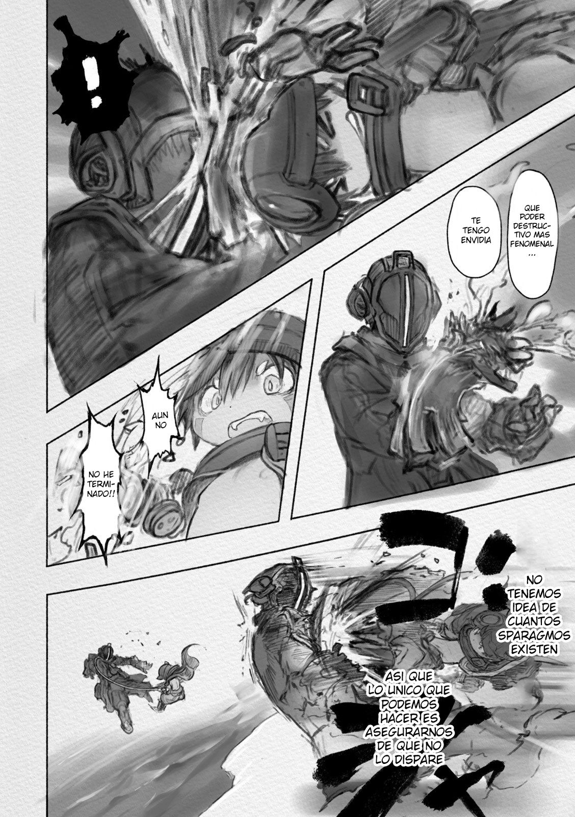 Made in Abyss Capitulo 32: El Final de una Feroz Batalla página 14