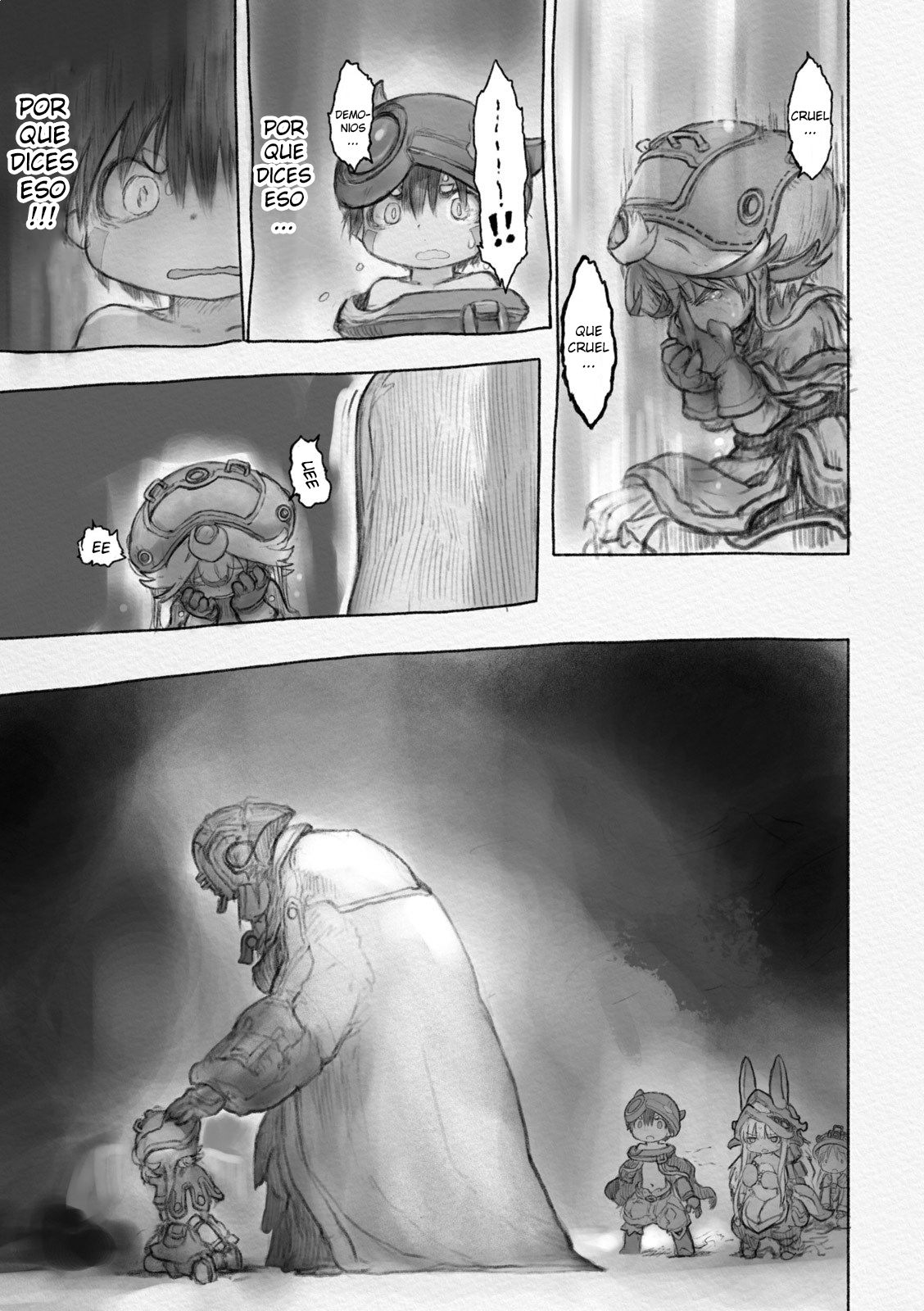 Made in Abyss Capitulo 32: El Final de una Feroz Batalla página 21