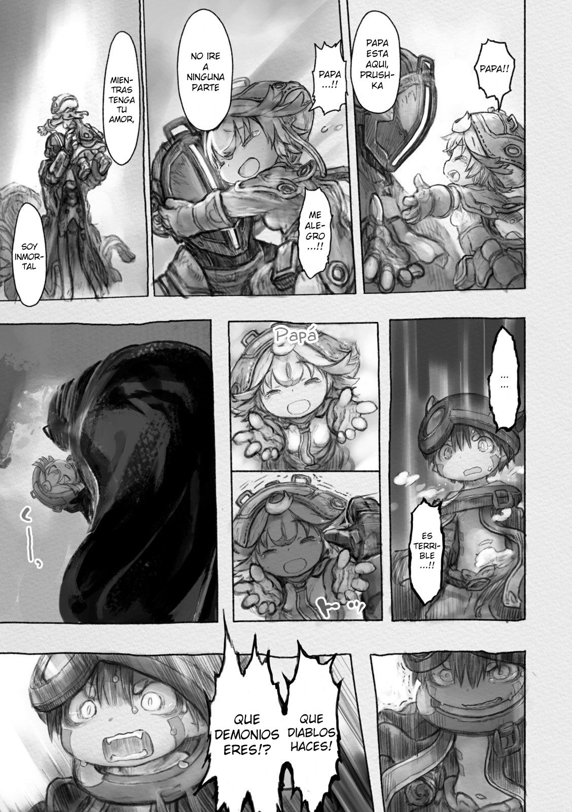 Made in Abyss Capitulo 32: El Final de una Feroz Batalla página 23