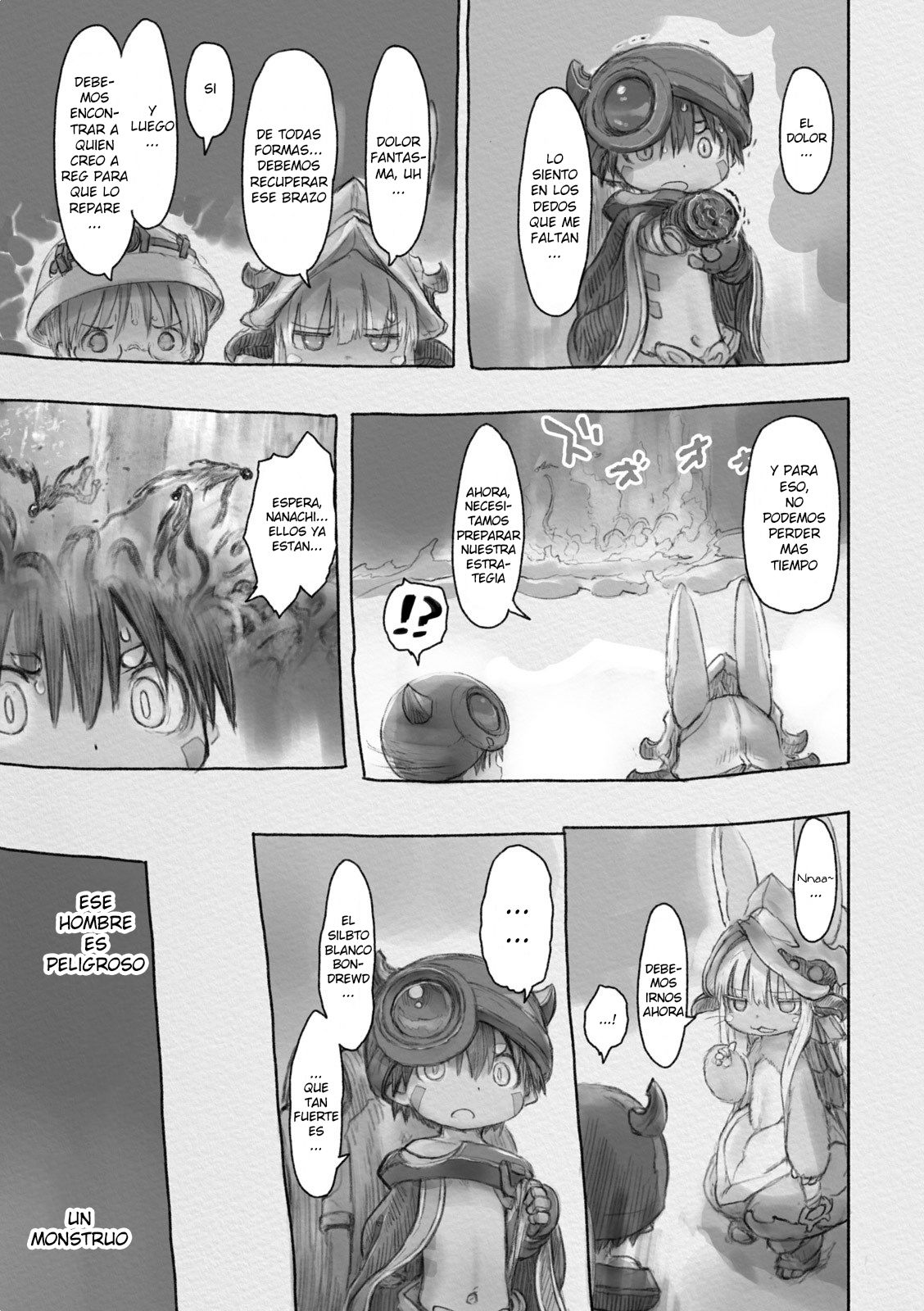 Made in Abyss Capitulo 32: El Final de una Feroz Batalla página 3