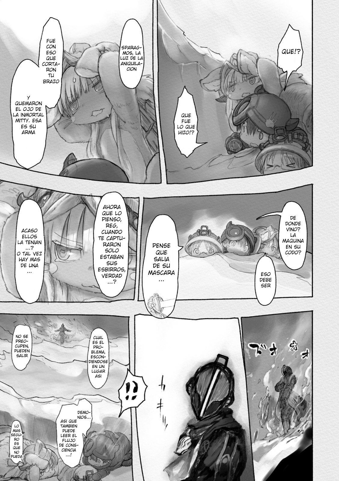 Made in Abyss Capitulo 32: El Final de una Feroz Batalla página 7