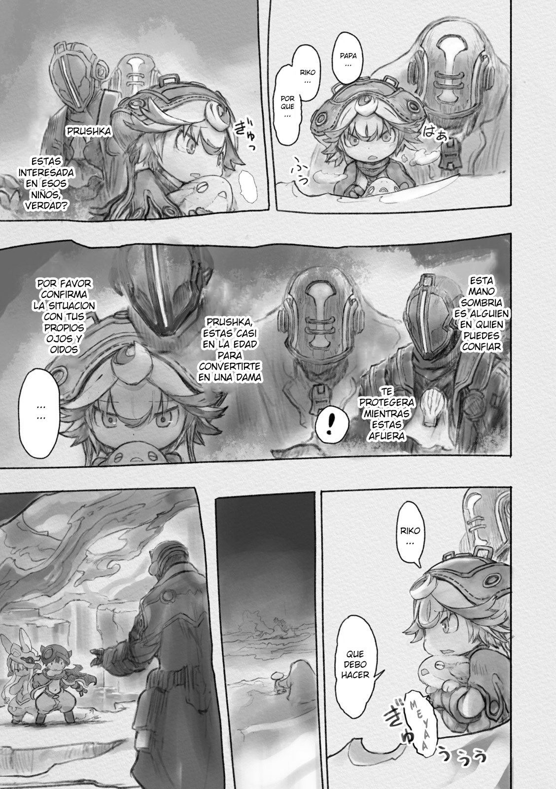Made in Abyss Capitulo 32: El Final de una Feroz Batalla página 9