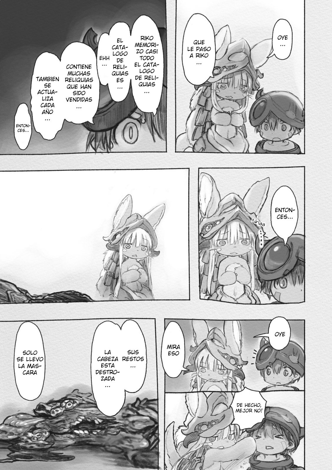 Made in Abyss Capitulo 33: La Naturaleza de la Máscara página 15