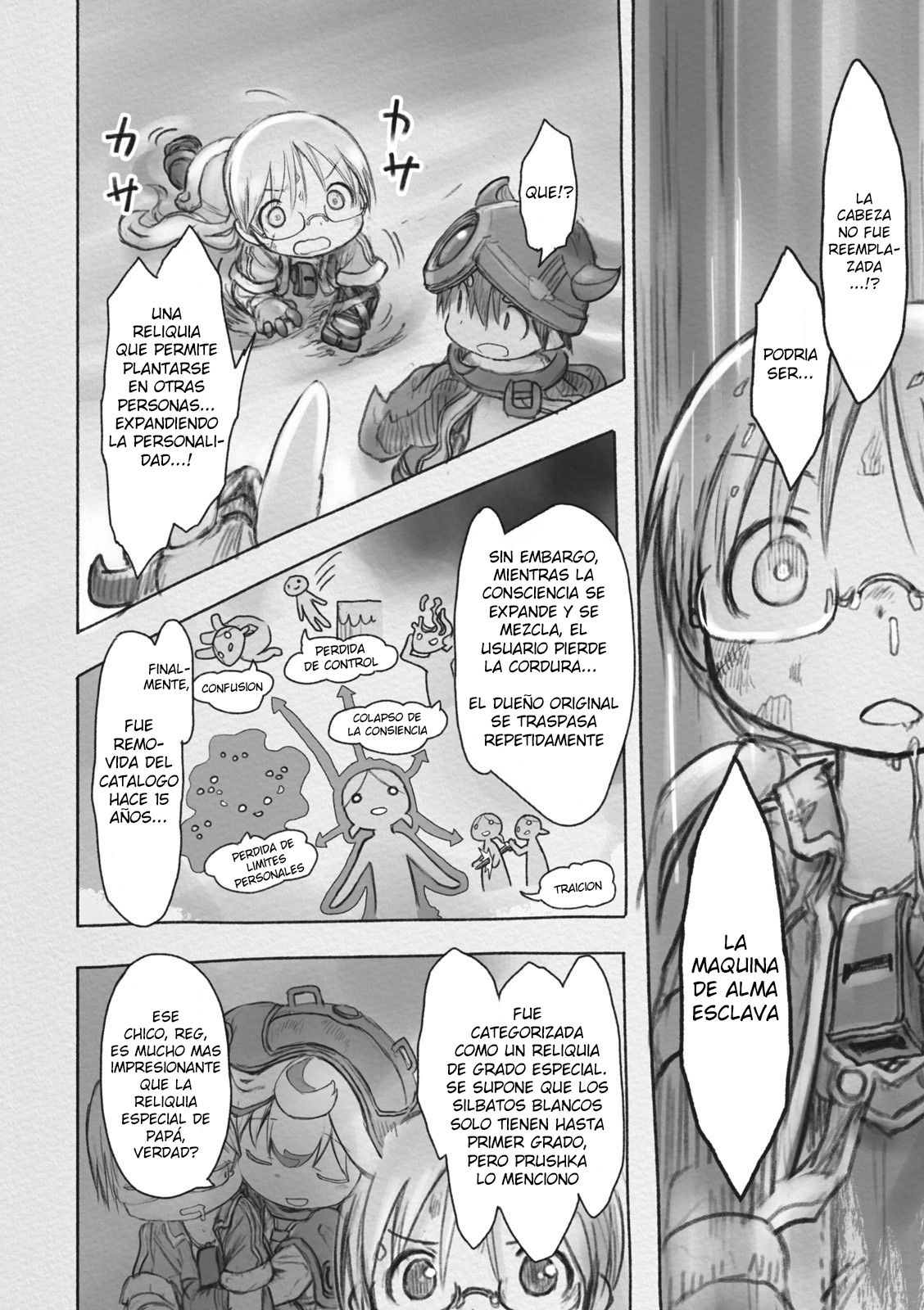 Made in Abyss Capitulo 33: La Naturaleza de la Máscara página 16